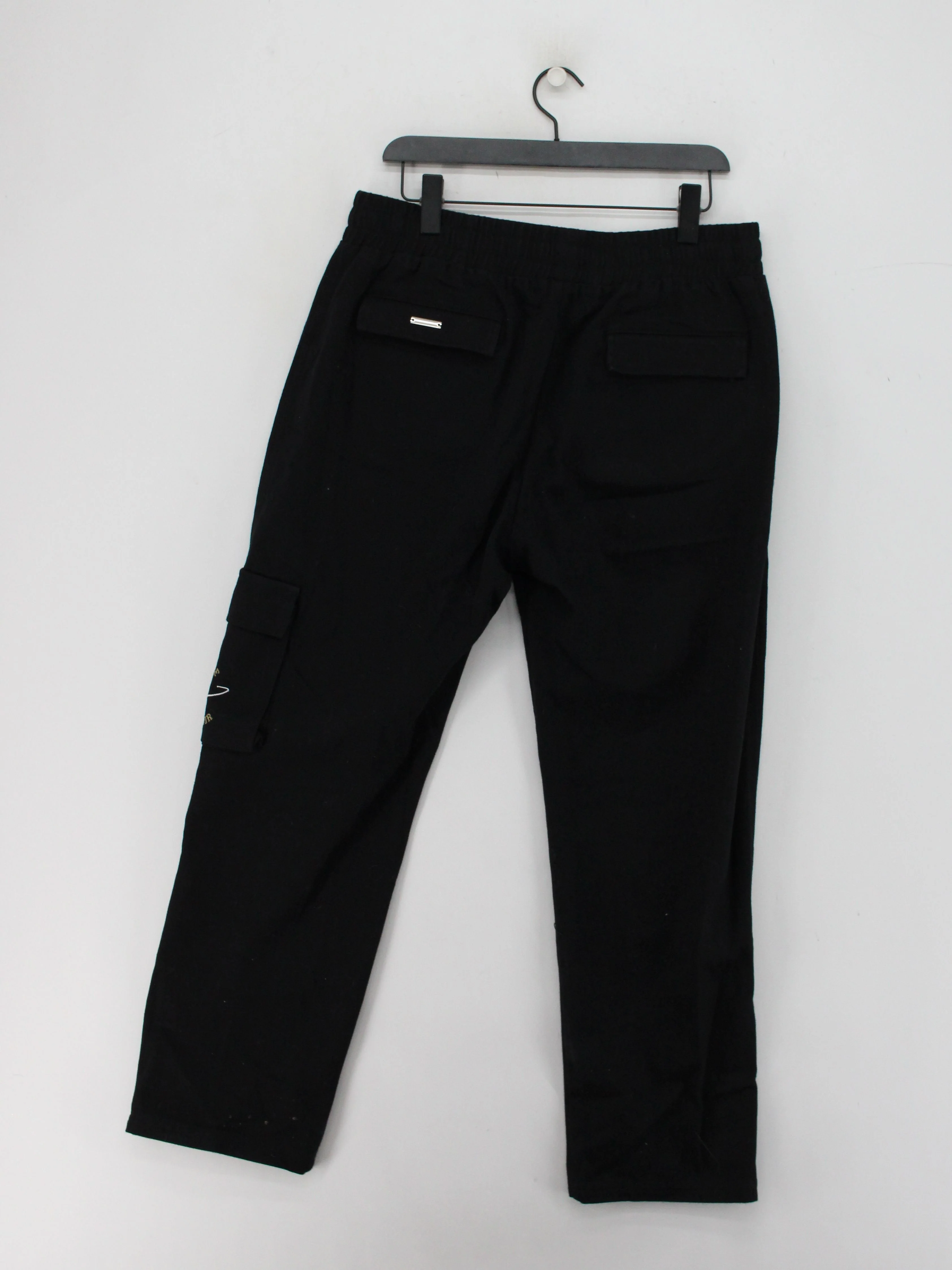 Maniere De Voir Men's Sports Bottoms L Black 100% Cotton Sweatpants - Image 2