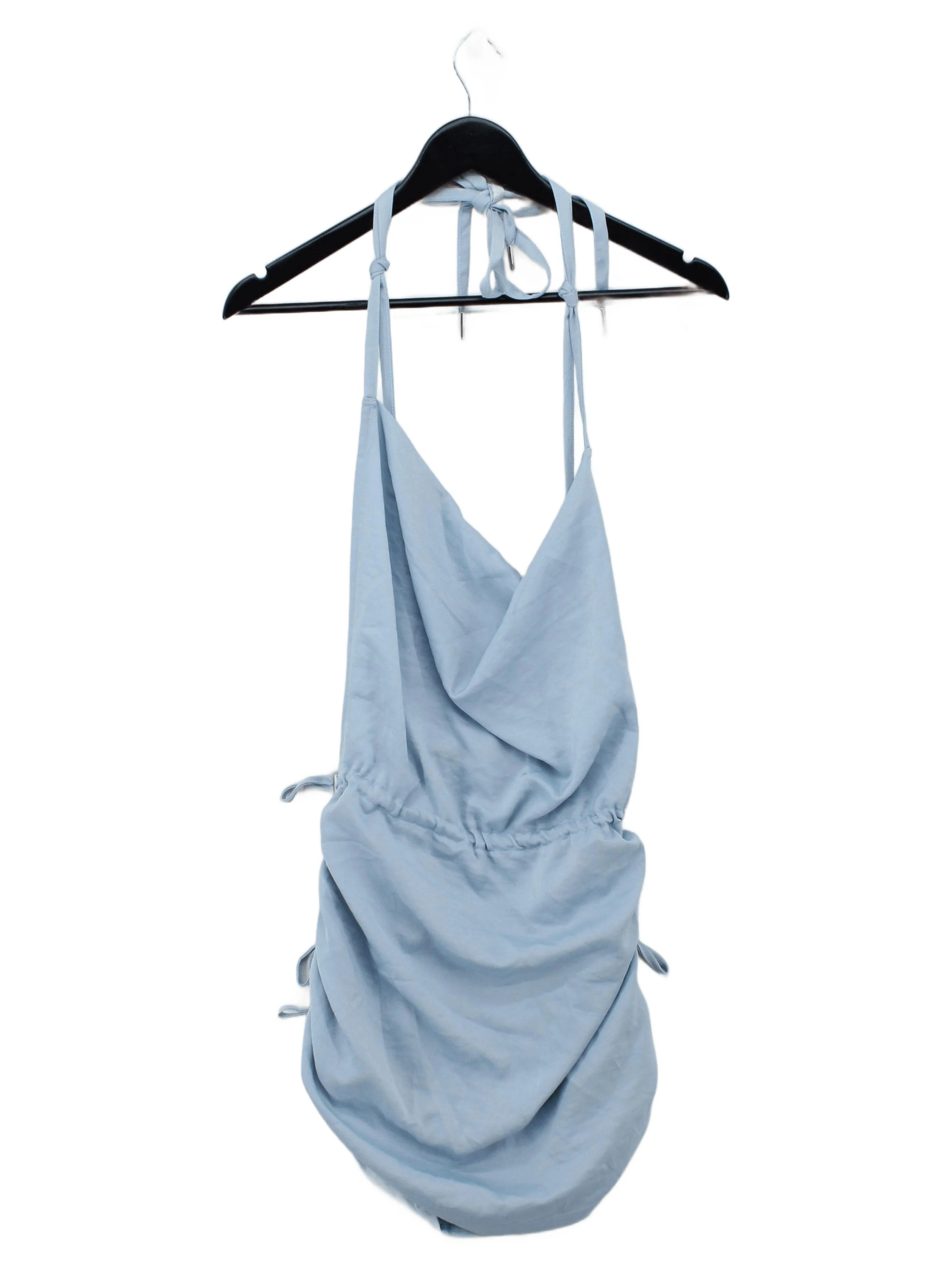 Maniere De Voir Mini Dress UK4 in Blue