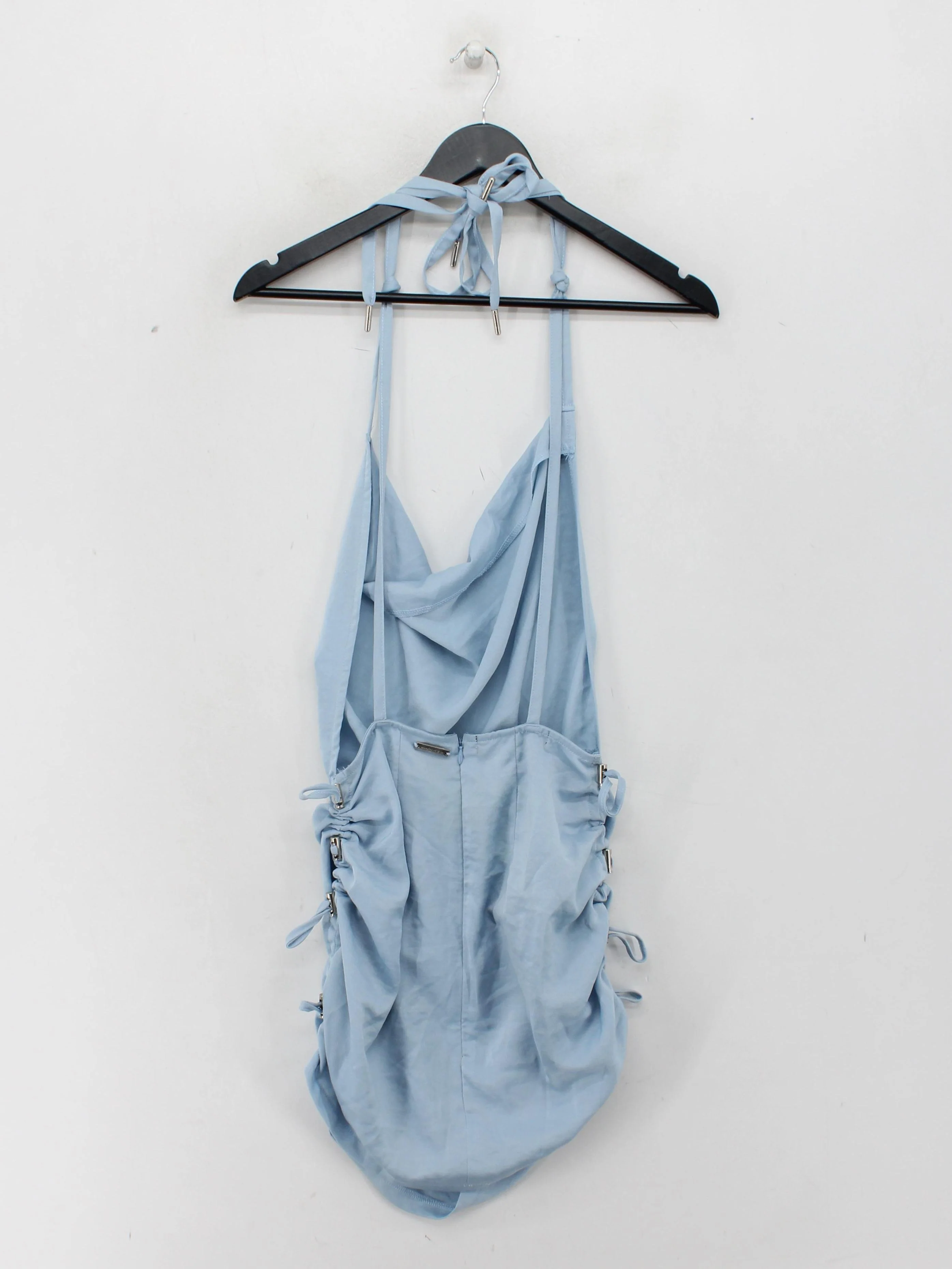 Maniere De Voir Mini Dress UK4 in Blue - Image 2