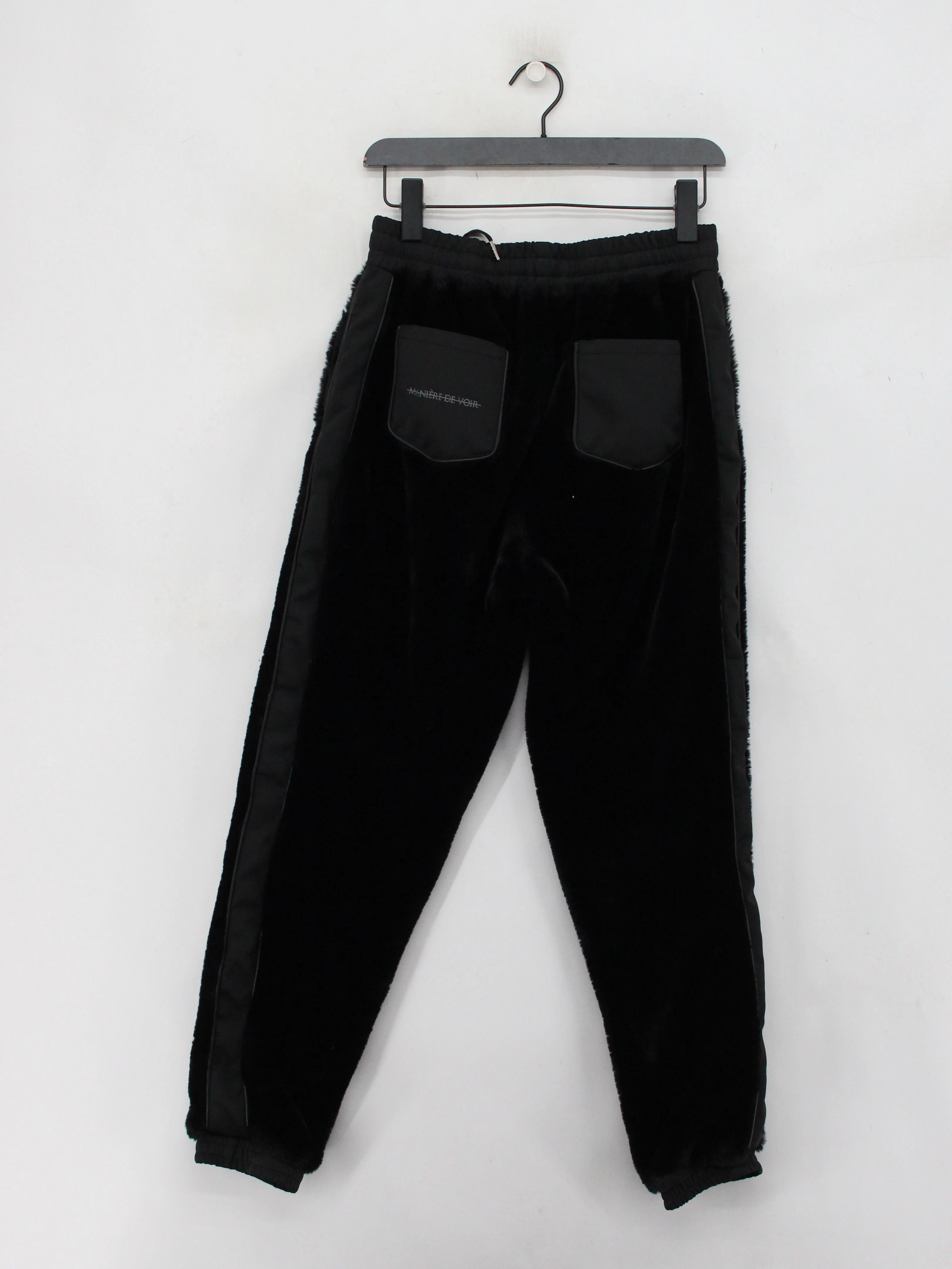 Maniere De Voir Women's Sports Bottoms UK 10 Black Polyester - Image 2