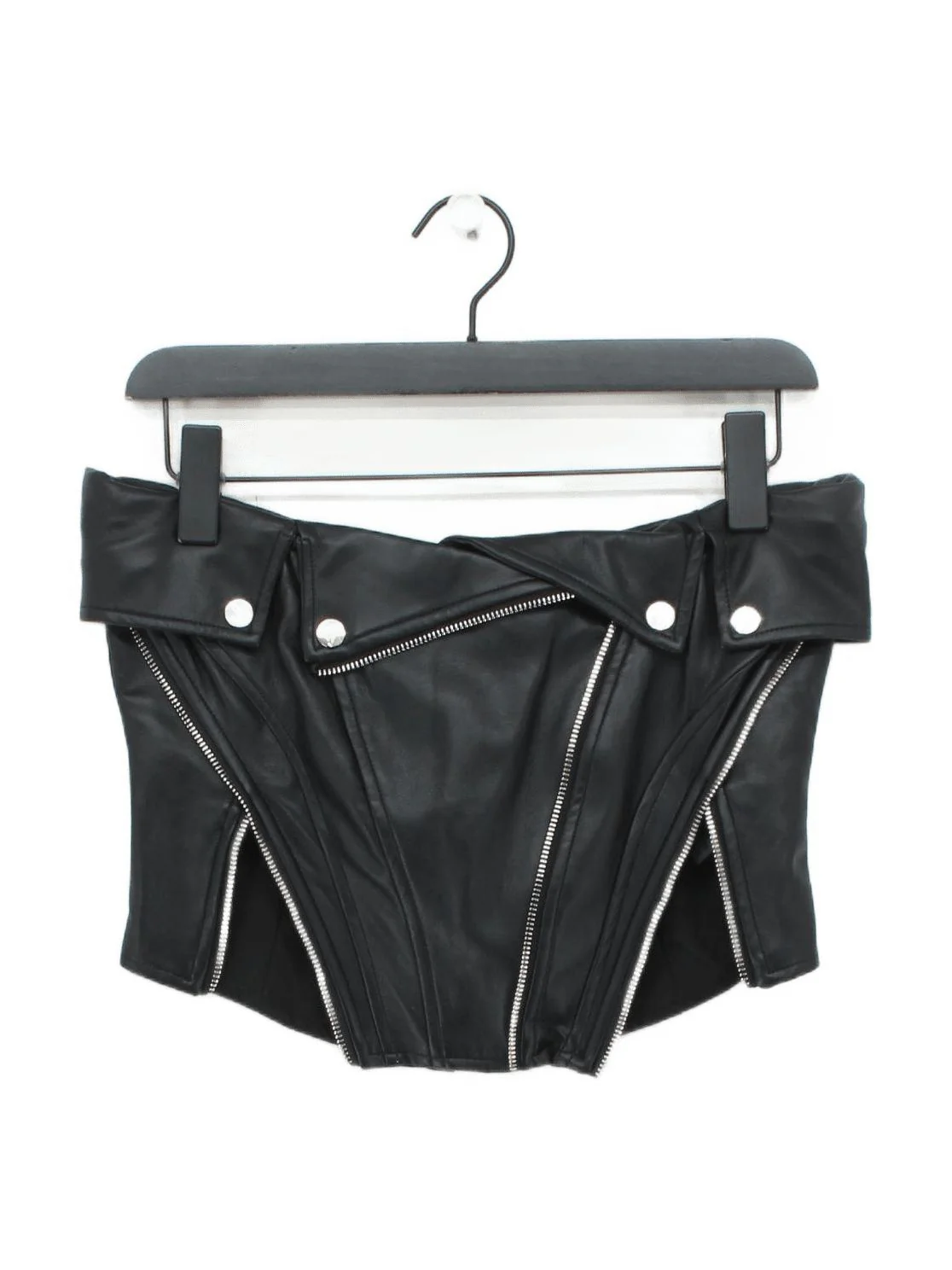 Maniere De Voir Women's Top UK 10 Black Polyester