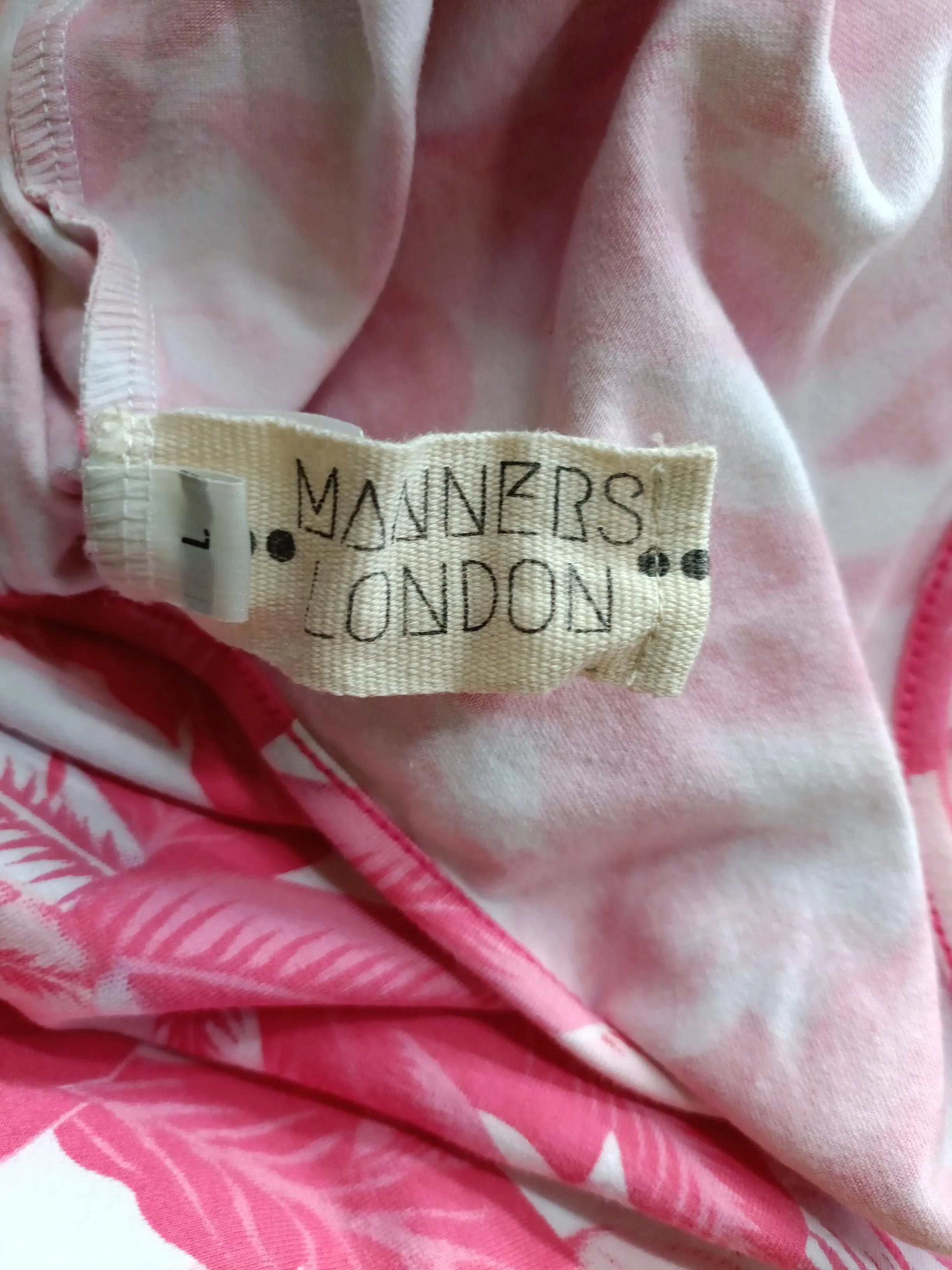 manners london Bodycon Mini Dress L in Pink - Image 5