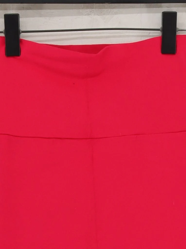 Manners London Women's Mini Skirt L Red Cotton with Spandex Short Mini - Image 3