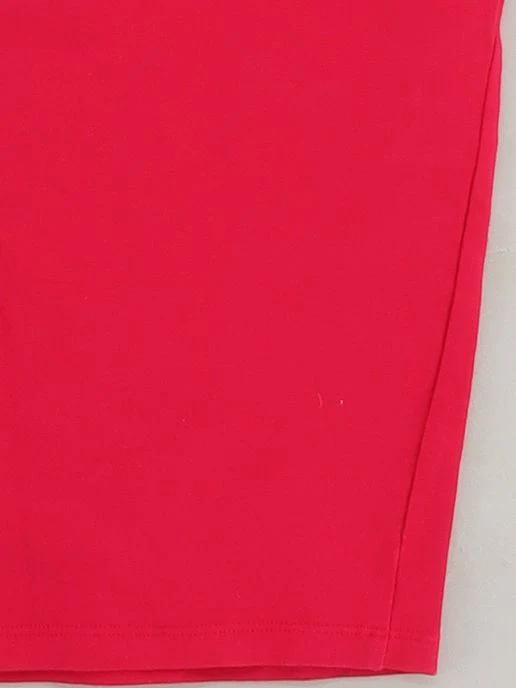 Manners London Women's Mini Skirt L Red Cotton with Spandex Short Mini - Image 4