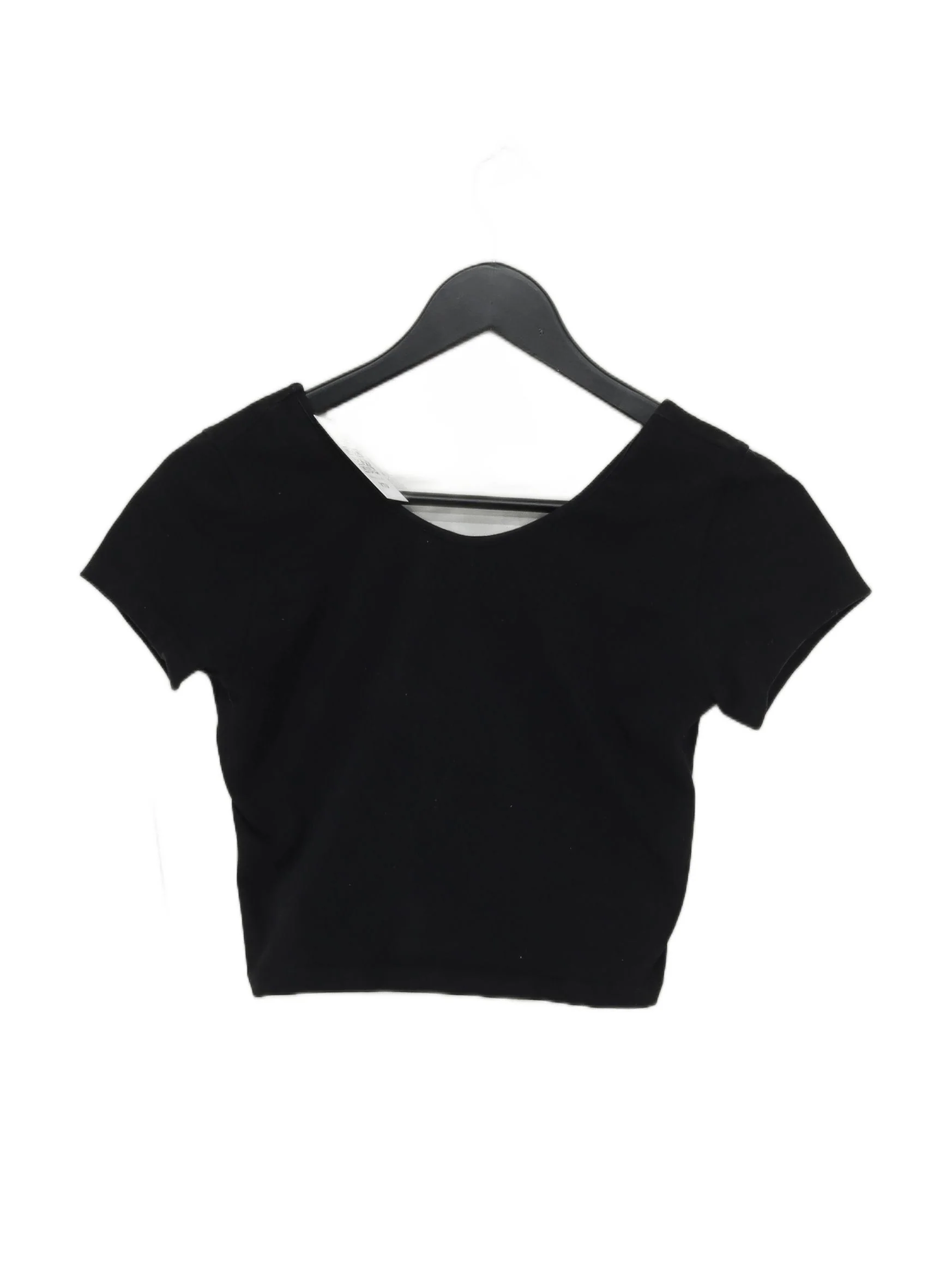 Manners London Women's T-Shirt M Black Cotton with Spandex Basic
