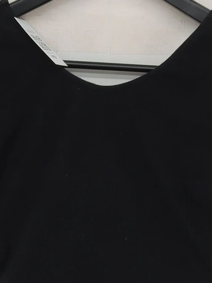 Manners London Women's T-Shirt M Black Cotton with Spandex Basic - Image 3