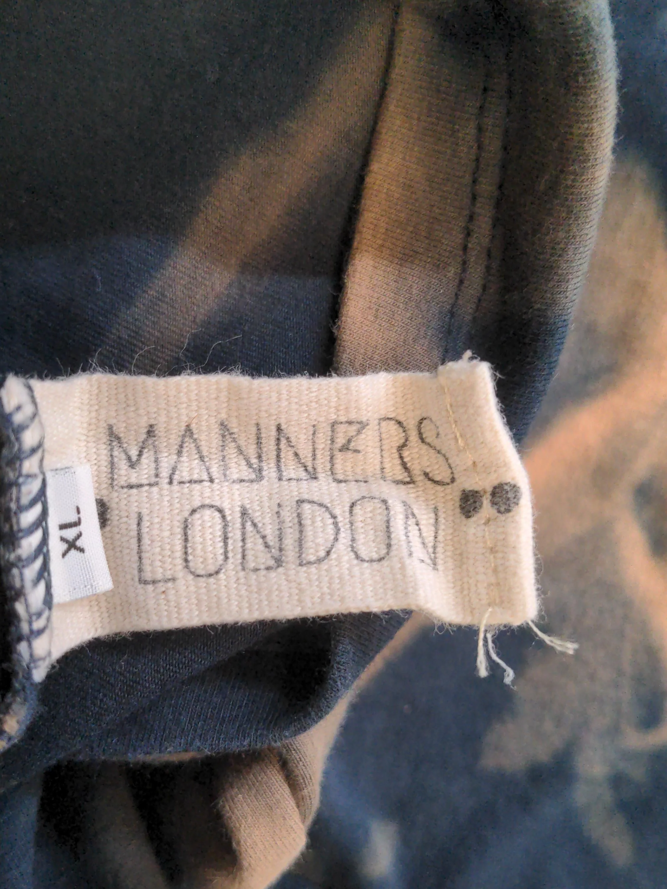 Manners London Women's Top XL Multi Cotton with Spandex Cropped - Image 5