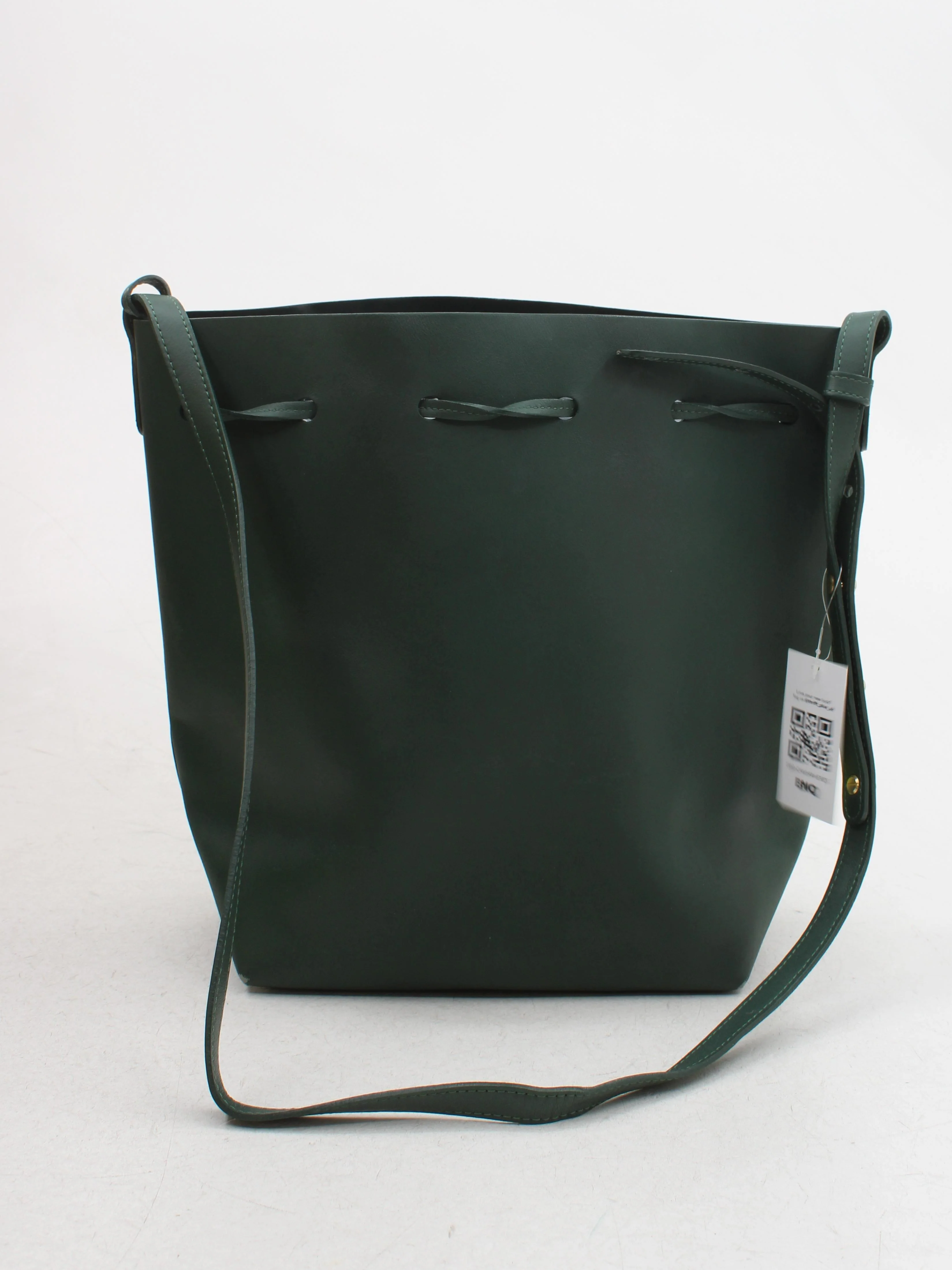 Mansur Gavriel Women's Bag Green 100% Leather Shoulder Bag - Image 2