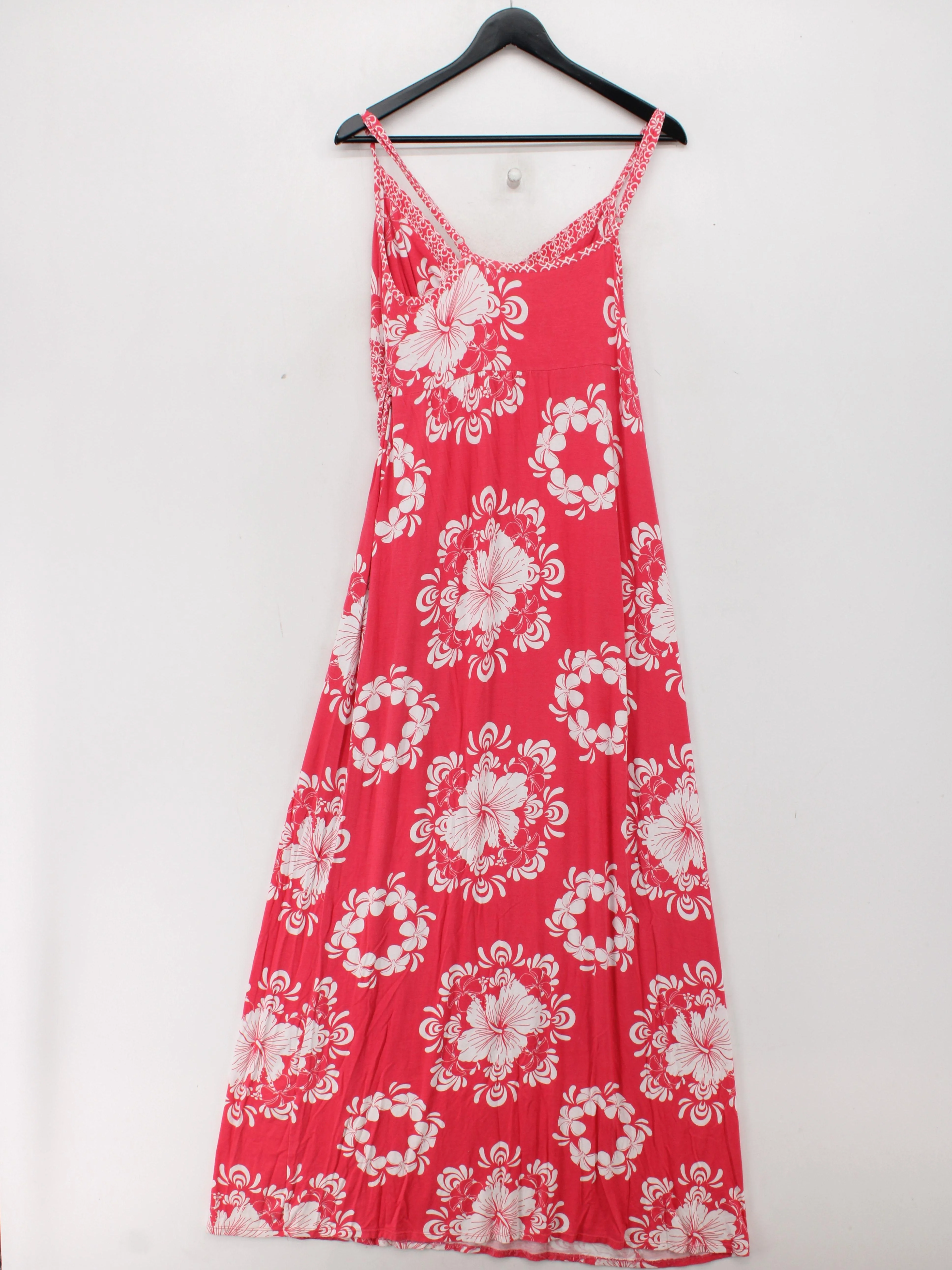 Mantaray Maxi Dress UK16 in Red - Image 2