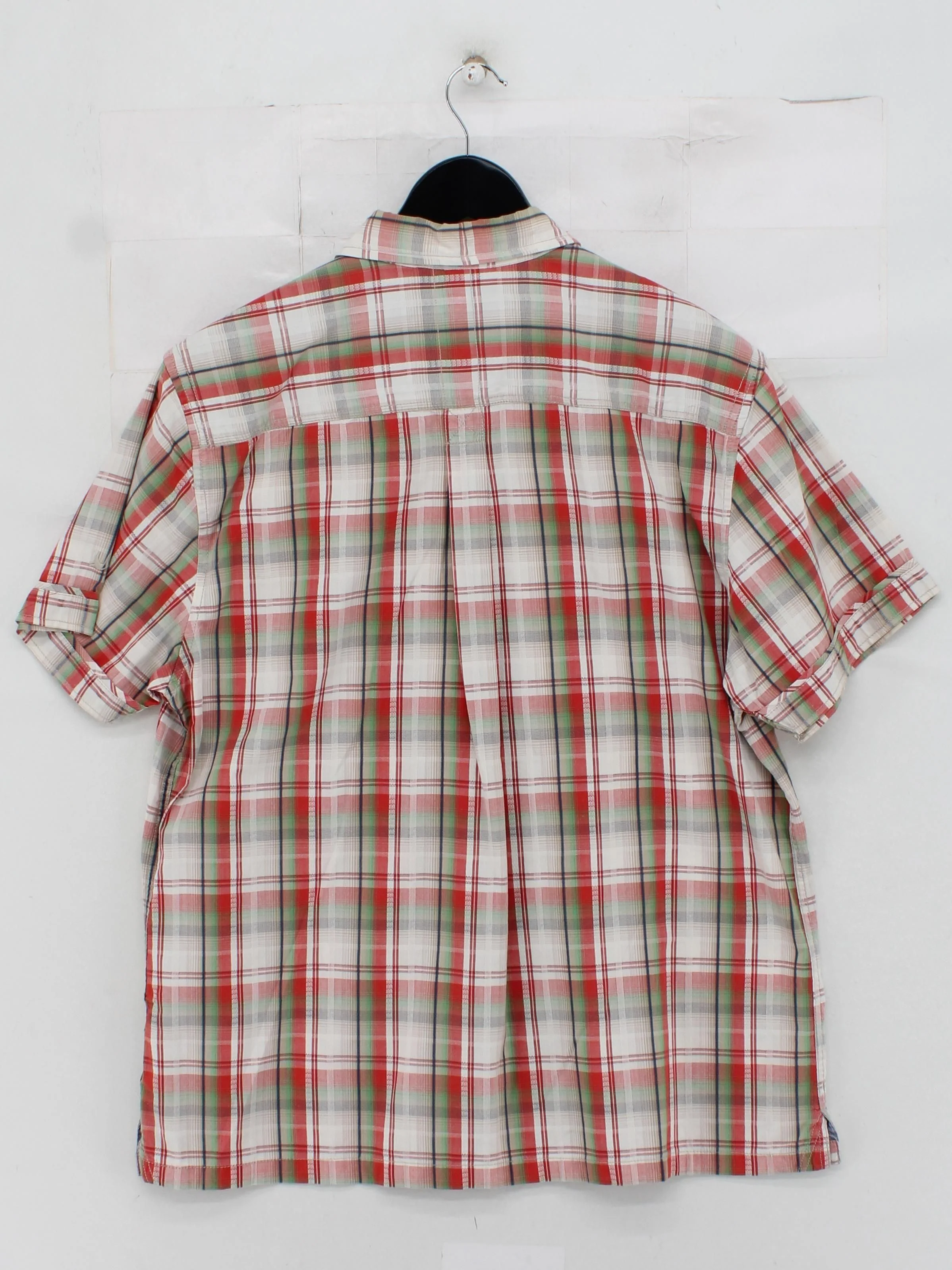 Mantaray Men's Shirt L Multi Checkered 100% Cotton Basic - Image 2