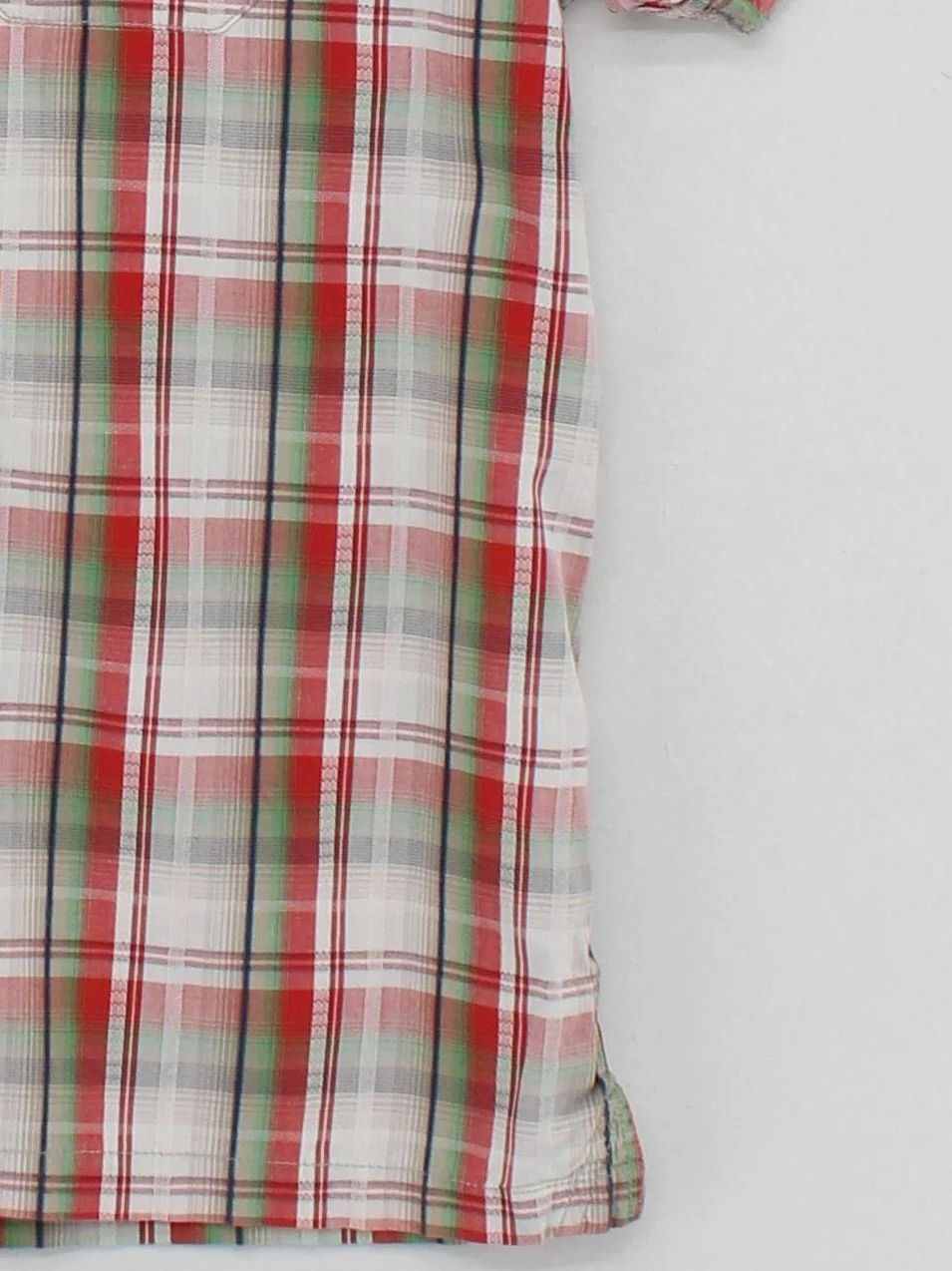 Mantaray Men's Shirt L Multi Checkered 100% Cotton Basic - Image 4