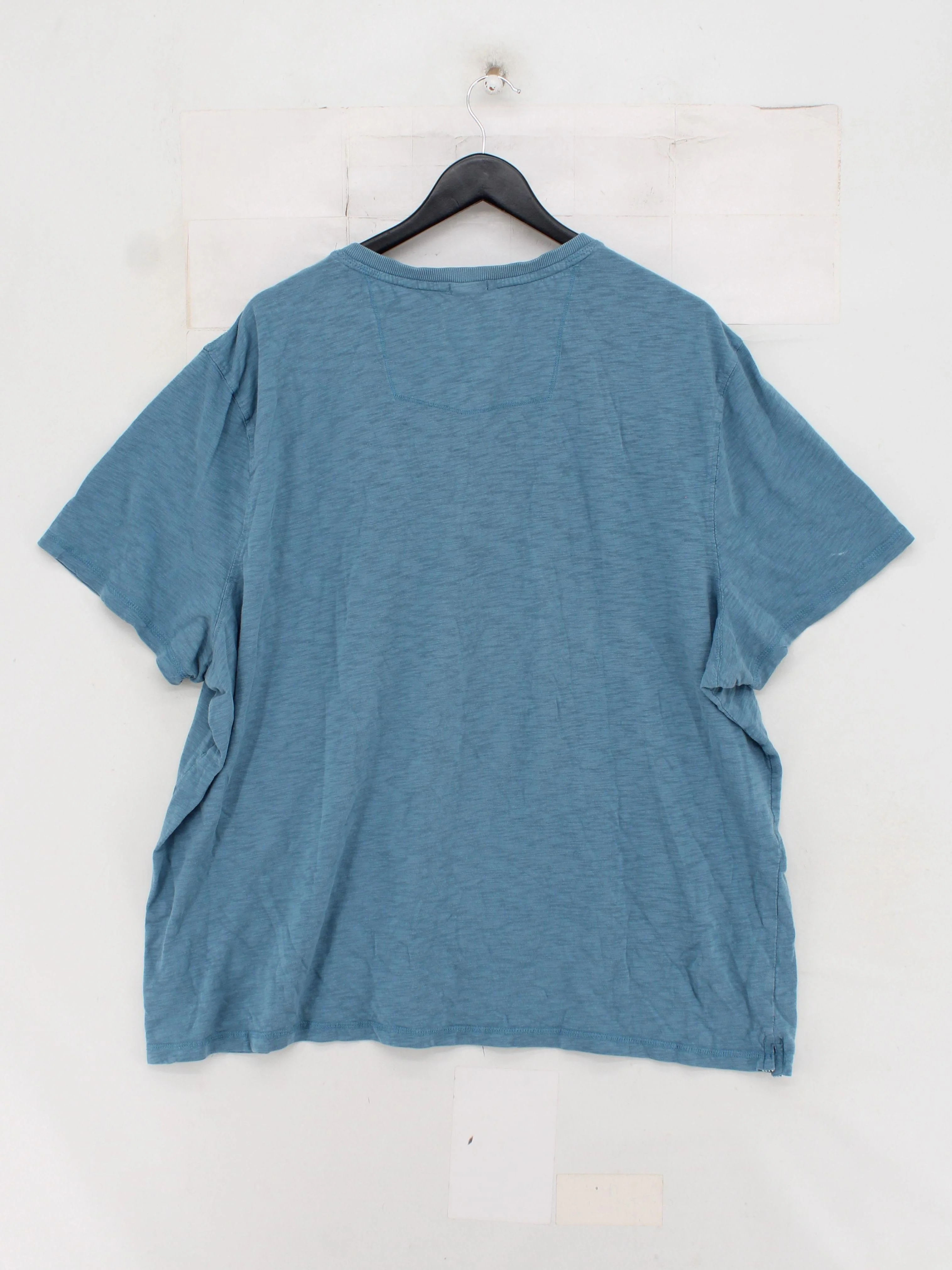 Mantaray Men's T-Shirt L Blue 100% Cotton Basic - Image 2