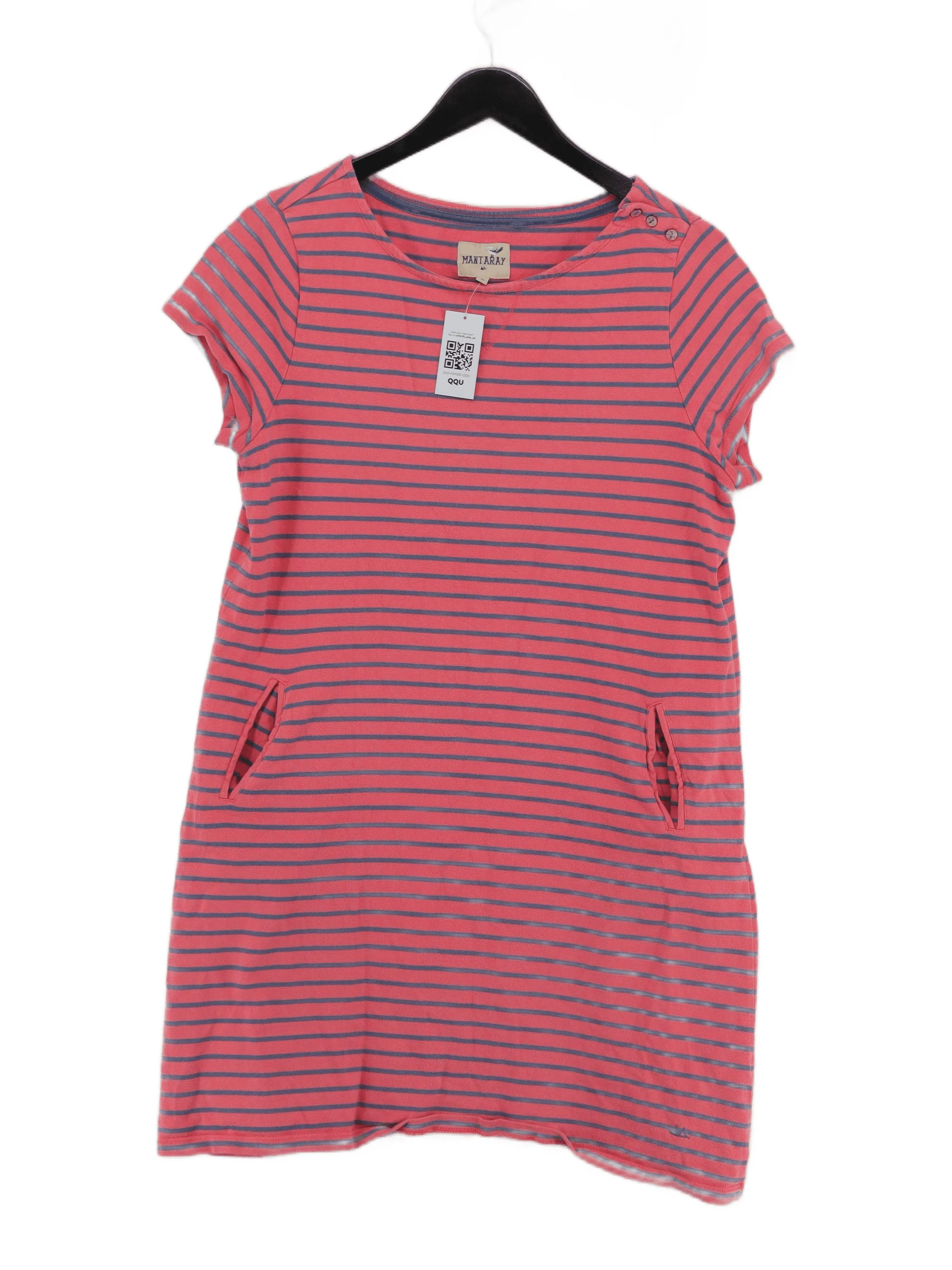 Mantaray T-Shirt Mini Dress UK16 in Pink