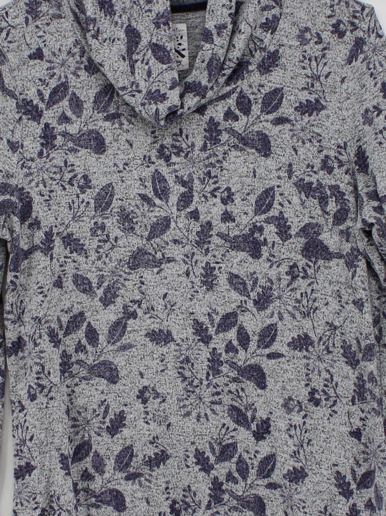 Mantaray Women's Top UK 12 Grey Viscose with Polyester, Elastane Jersey - Image 3