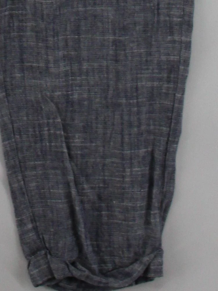 Mantaray Women's Trousers UK 18 Grey Viscose with Linen, Cotton Sweatpants - Image 4