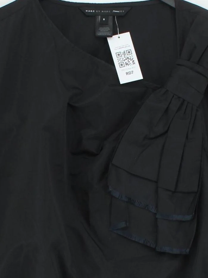 Marc By Marc Jacobs Women's Top S Black 100% Polyester Basic - Image 3