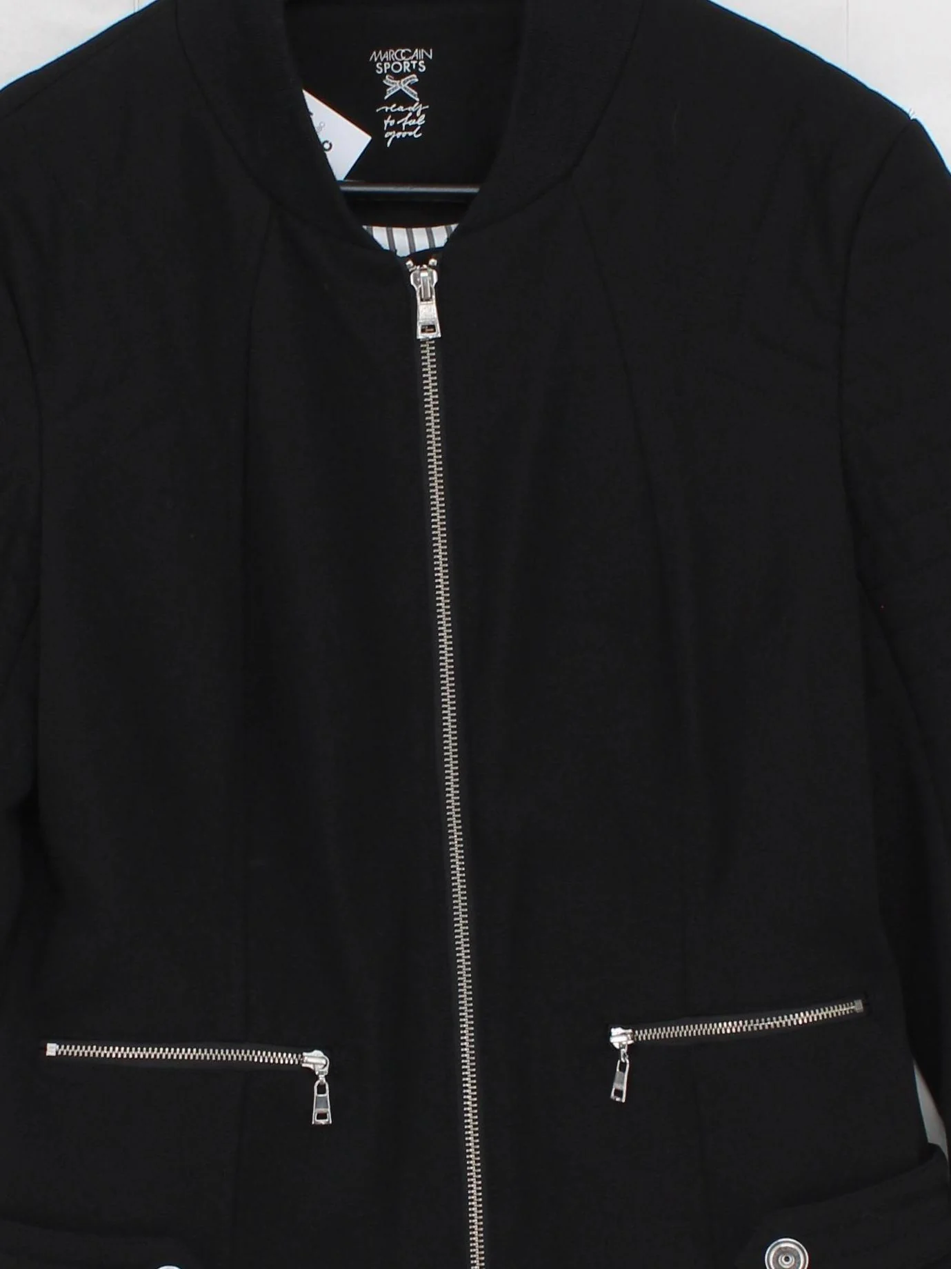 Marc Cain Motorcycle Jacket jacket black - Image 3