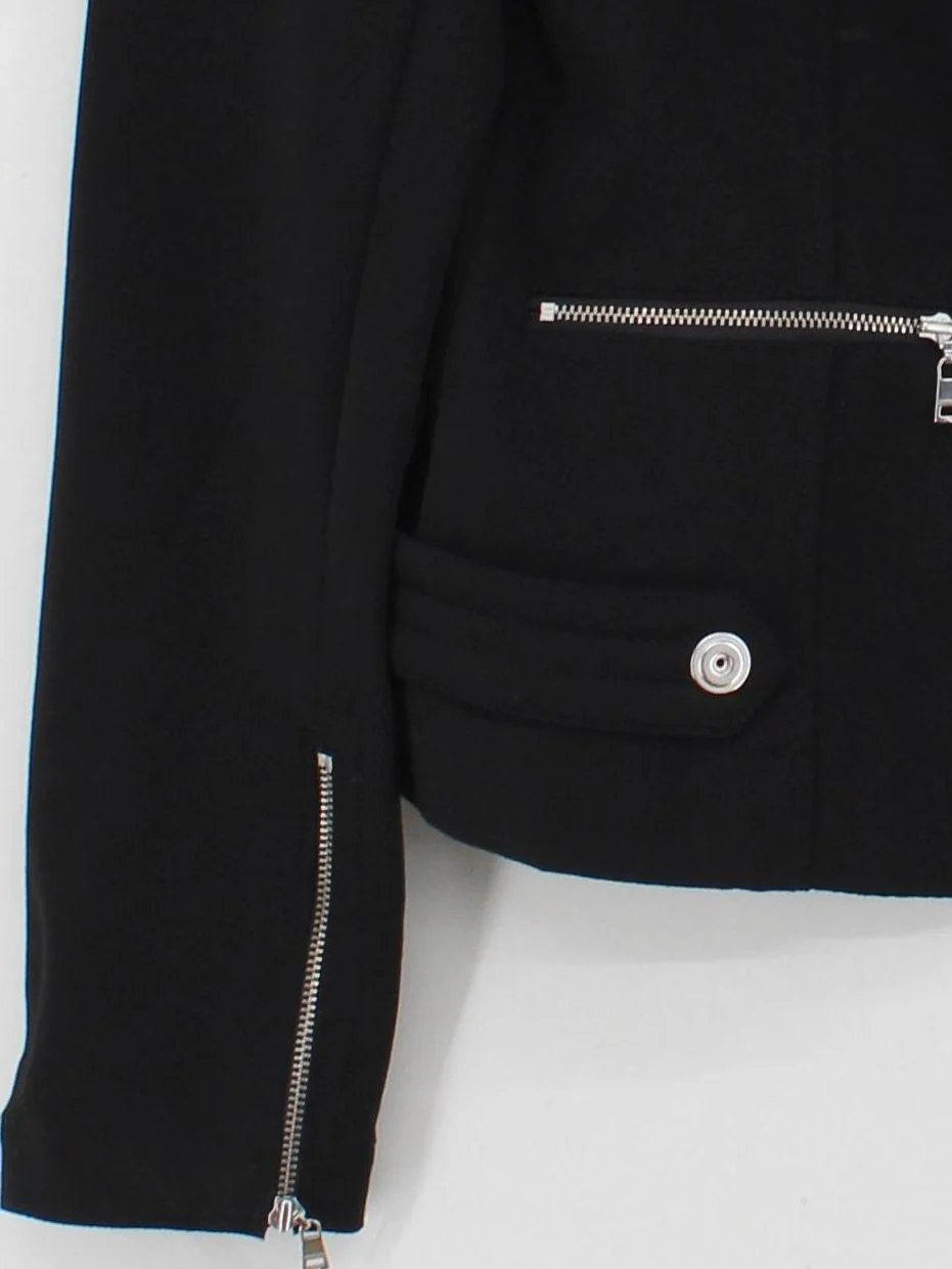 Marc Cain Motorcycle Jacket jacket black - Image 4