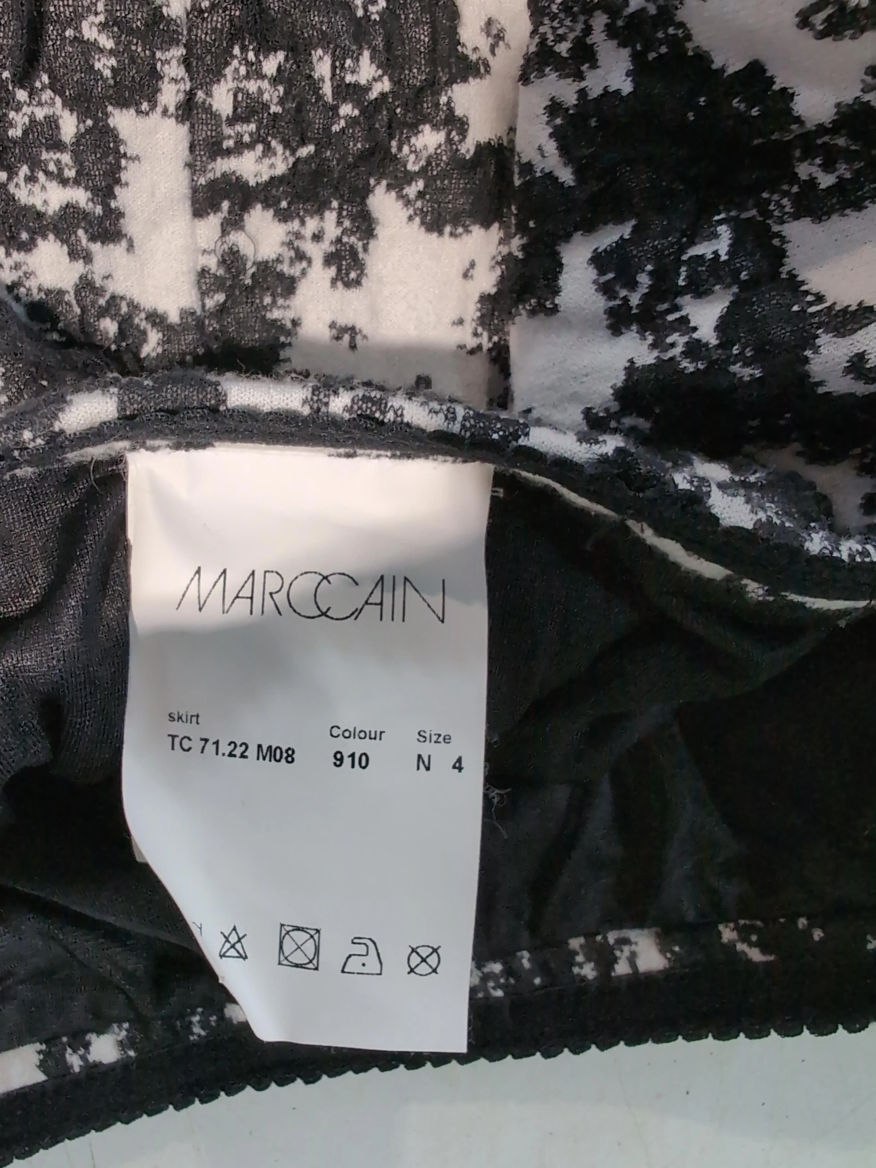 Marc Cain Women's Midi Skirt UK 14 Multi Viscose - Image 5