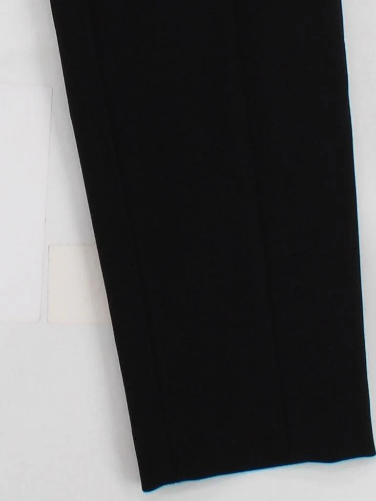 Marc Cain Women's Trousers UK 14 Black Polyester with Elastane Tapered Cropped - Image 4
