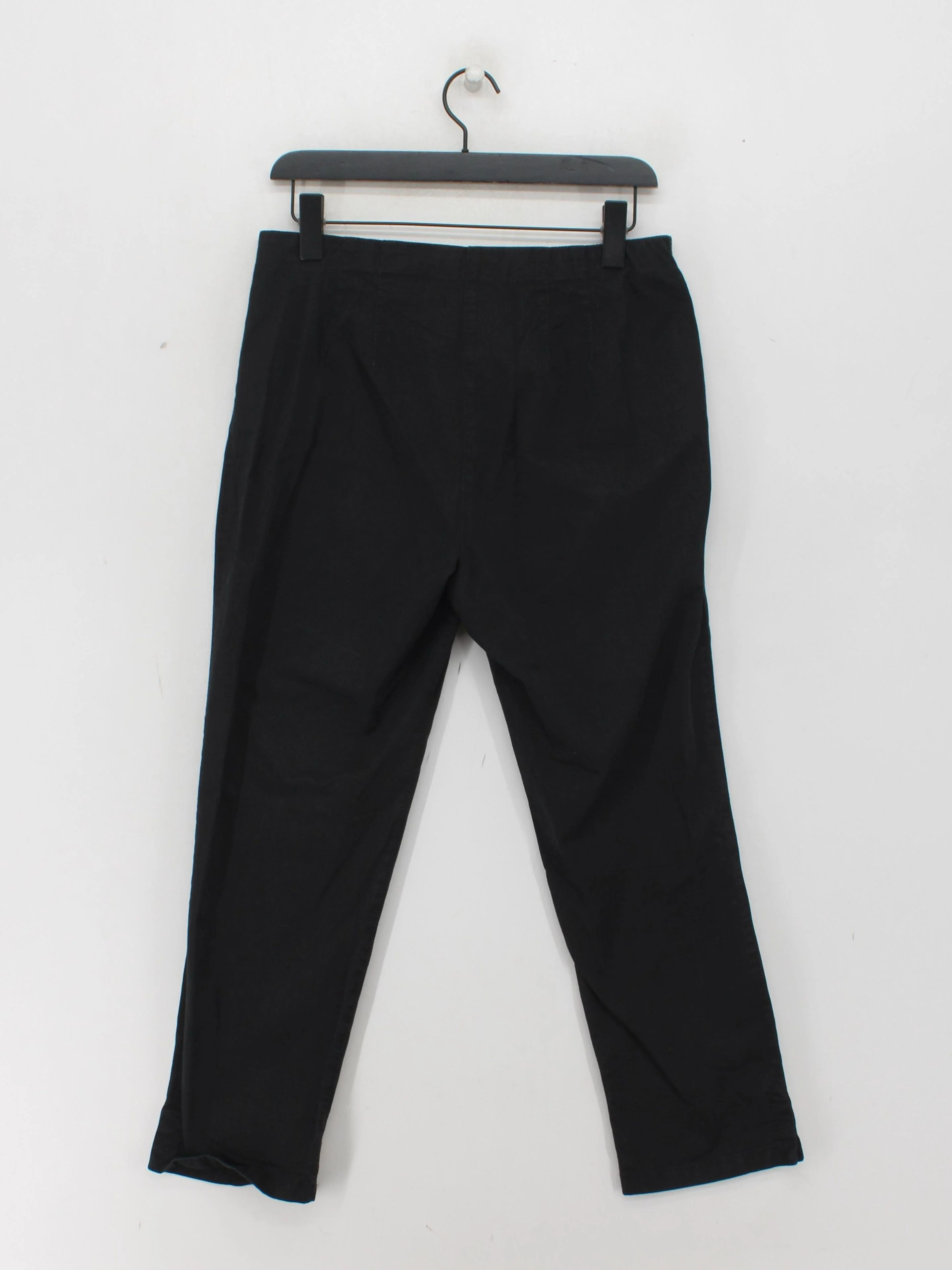 Marc Cain Women's Trousers W 32 in Black Cotton with Elastane Tapered Chino - Image 2