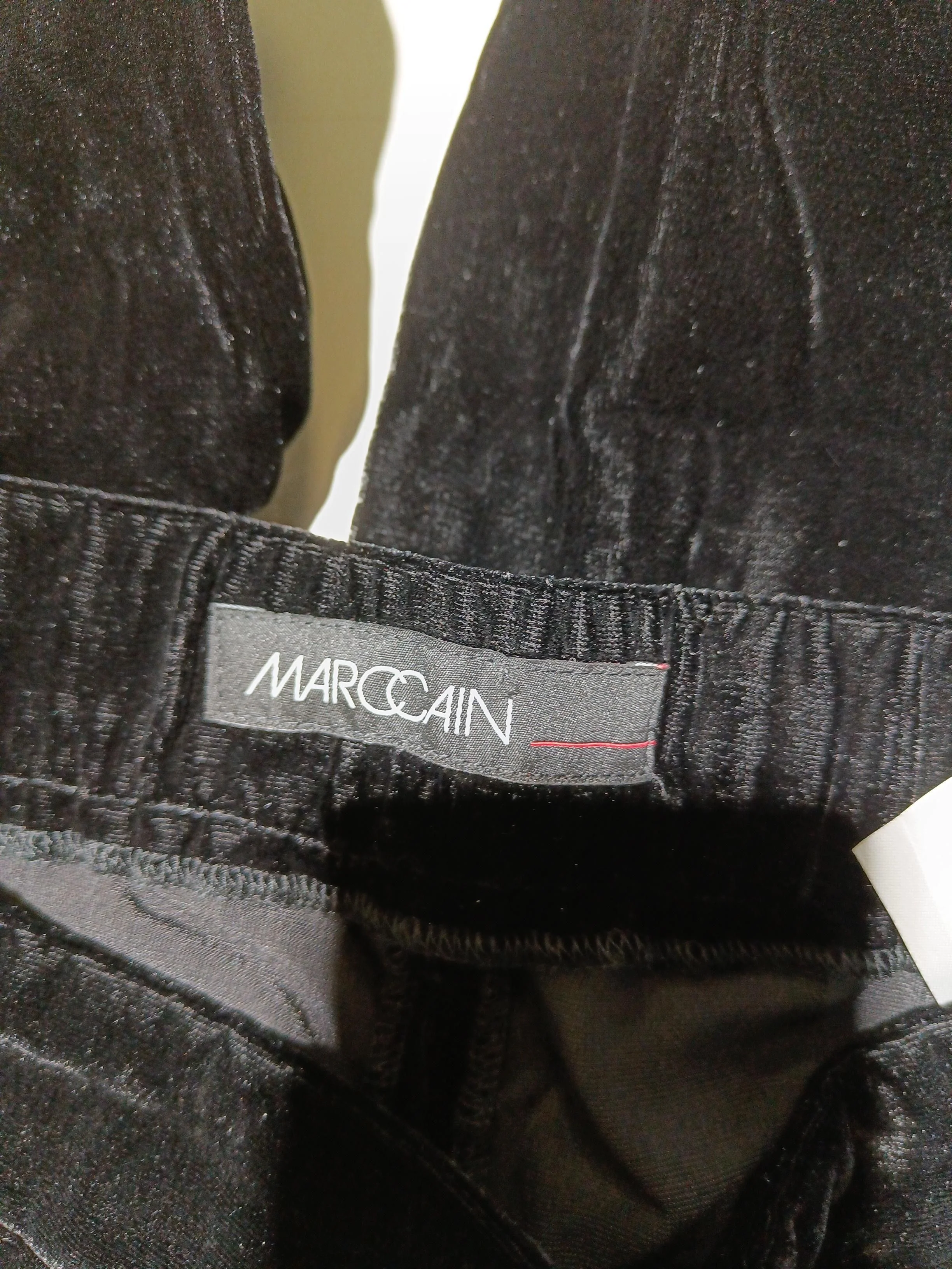 Marc Cain Women's Trousers W 34 in Black 100% Other Wide-Leg Chino - Image 5