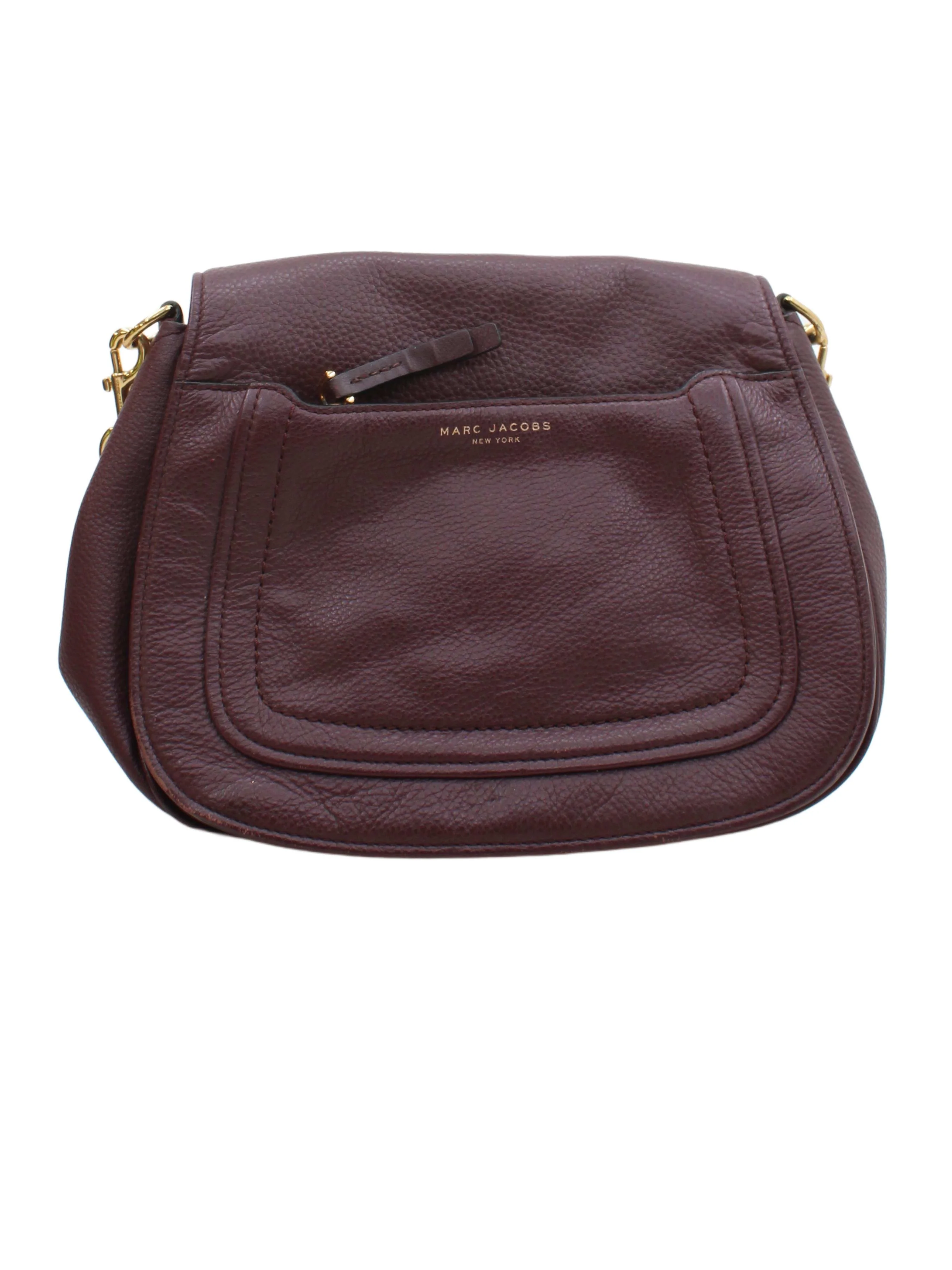 Marc Jacobs Women's Bag Purple 100% Leather Crossbody