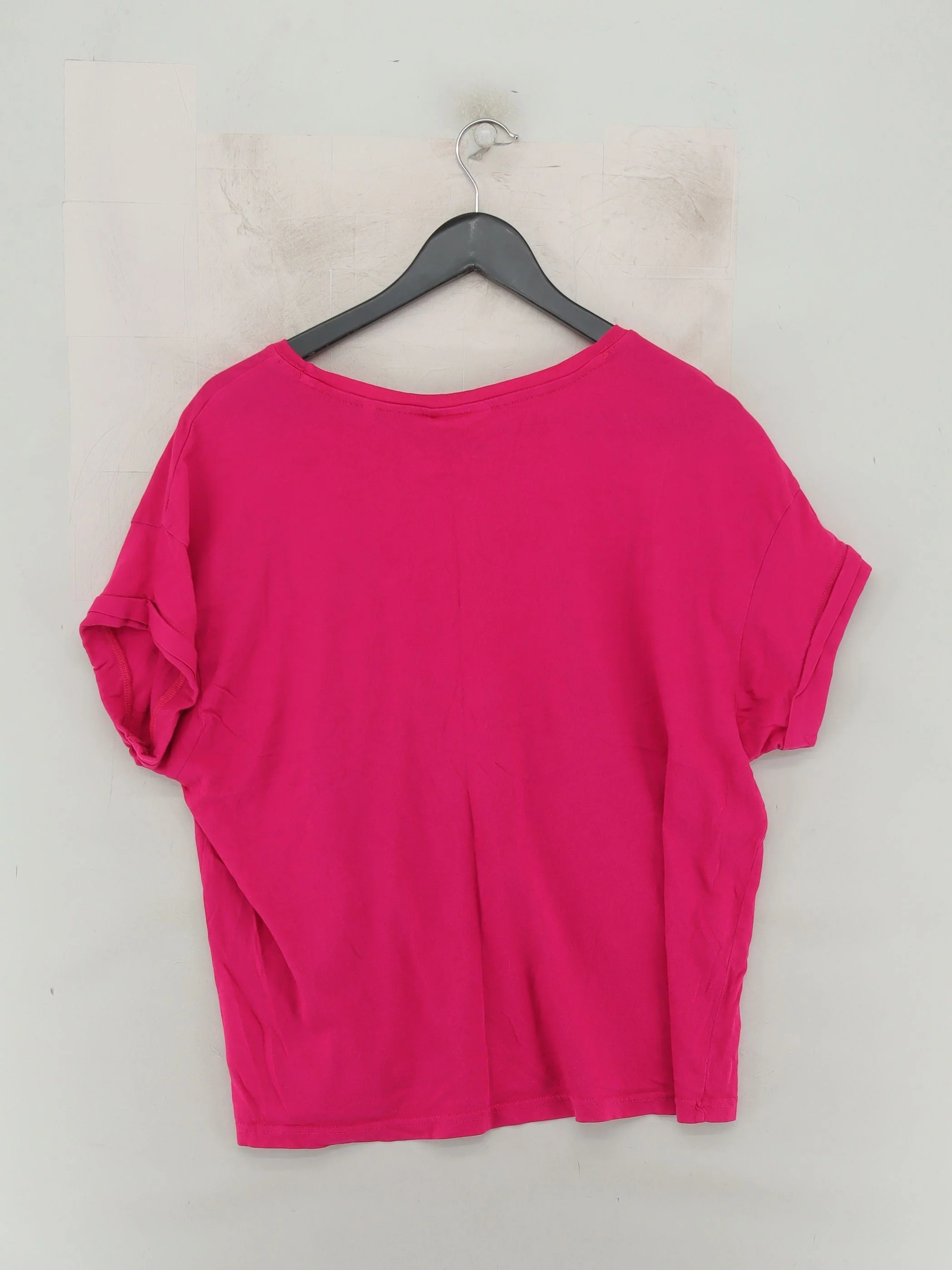 Marc O'Polo Women's T-Shirt XL Pink 100% Cotton Short Sleeve Round Neck Basic - Image 2