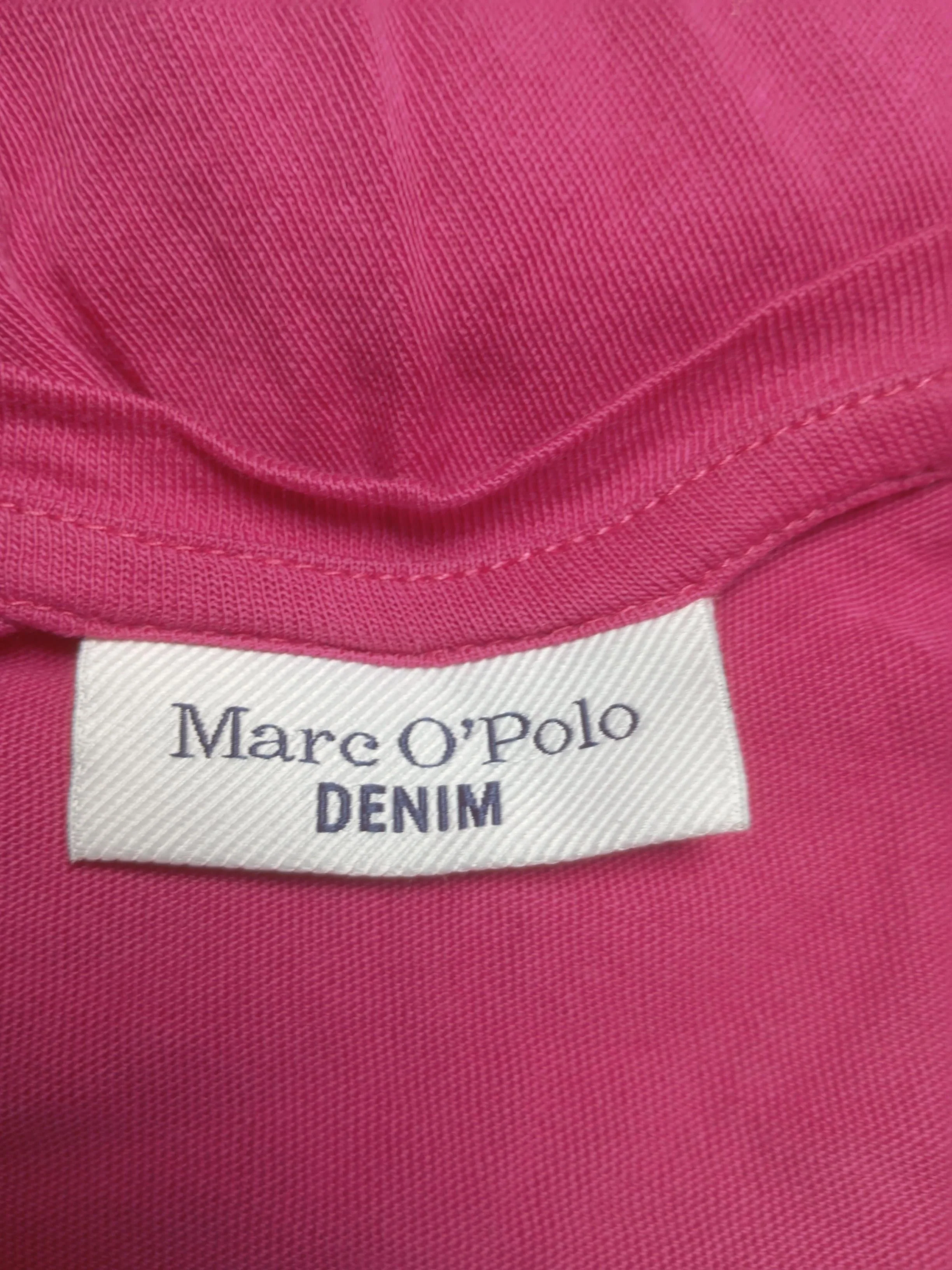 Marc O'Polo Women's T-Shirt XL Pink 100% Cotton Short Sleeve Round Neck Basic - Image 5