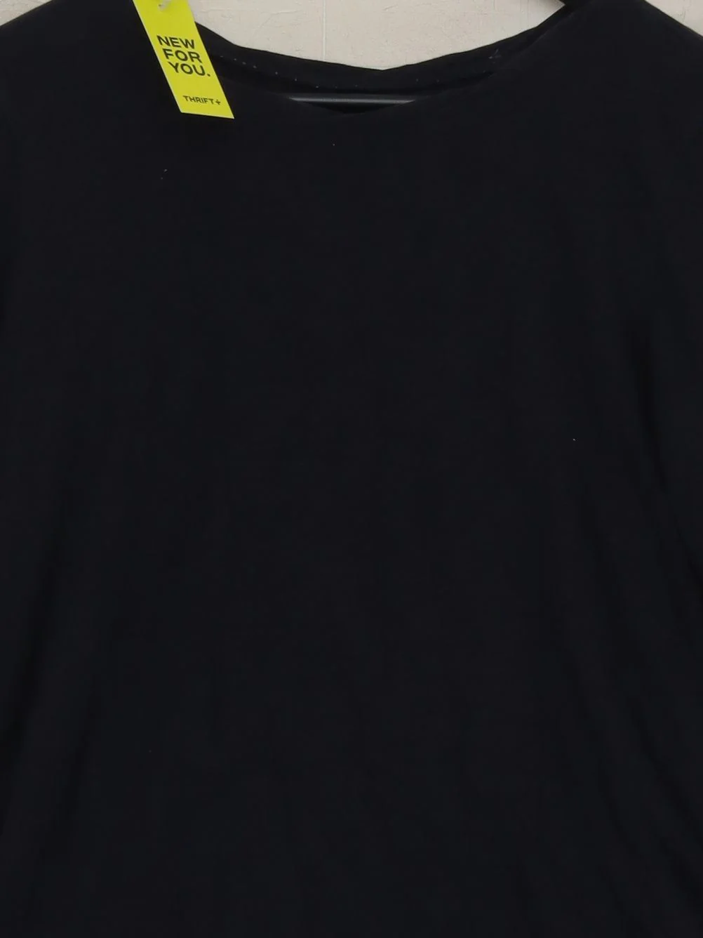 Marc O'Polo Women's Top M Black 100% Cotton Long Sleeve Round Neck Basic - Image 3