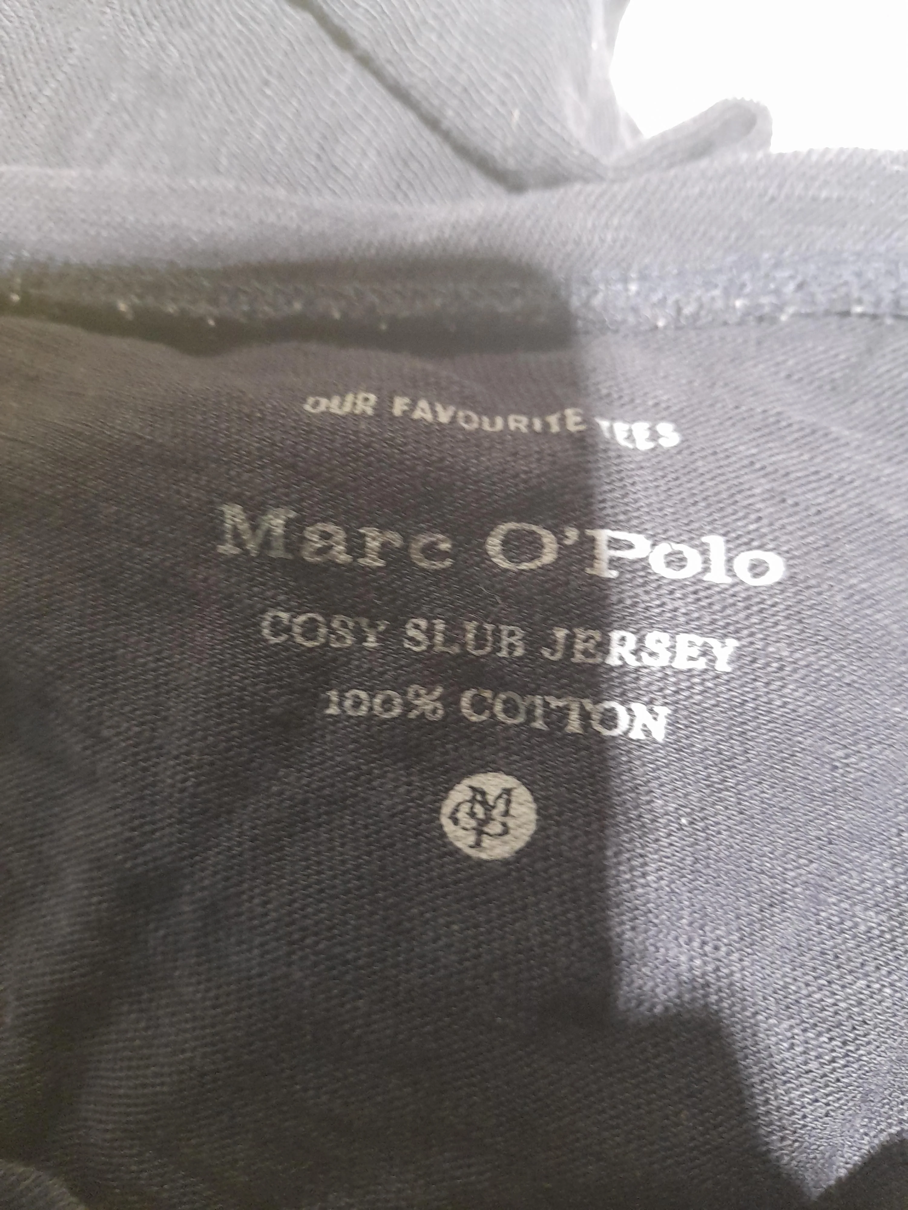 Marc O'Polo Women's Top M Black 100% Cotton Long Sleeve Round Neck Basic - Image 6