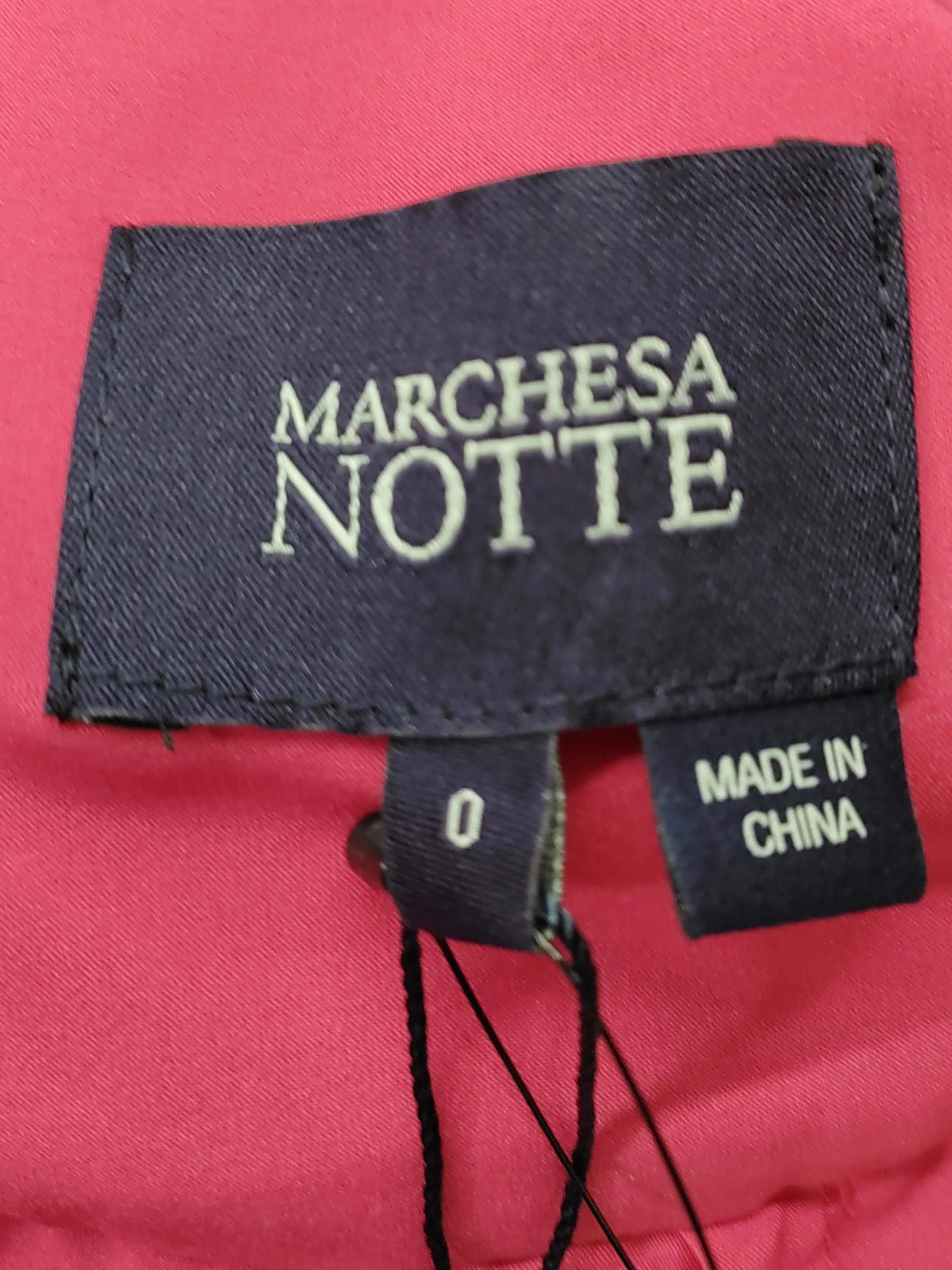 Marchesa Notte Mini Dress in Multi - Image 5