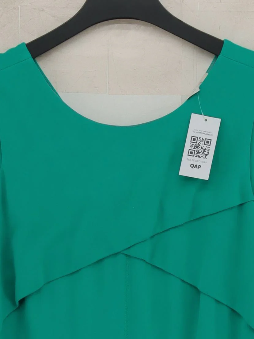 Marella Bodycon Mini Dress UK12 in Green - Image 3