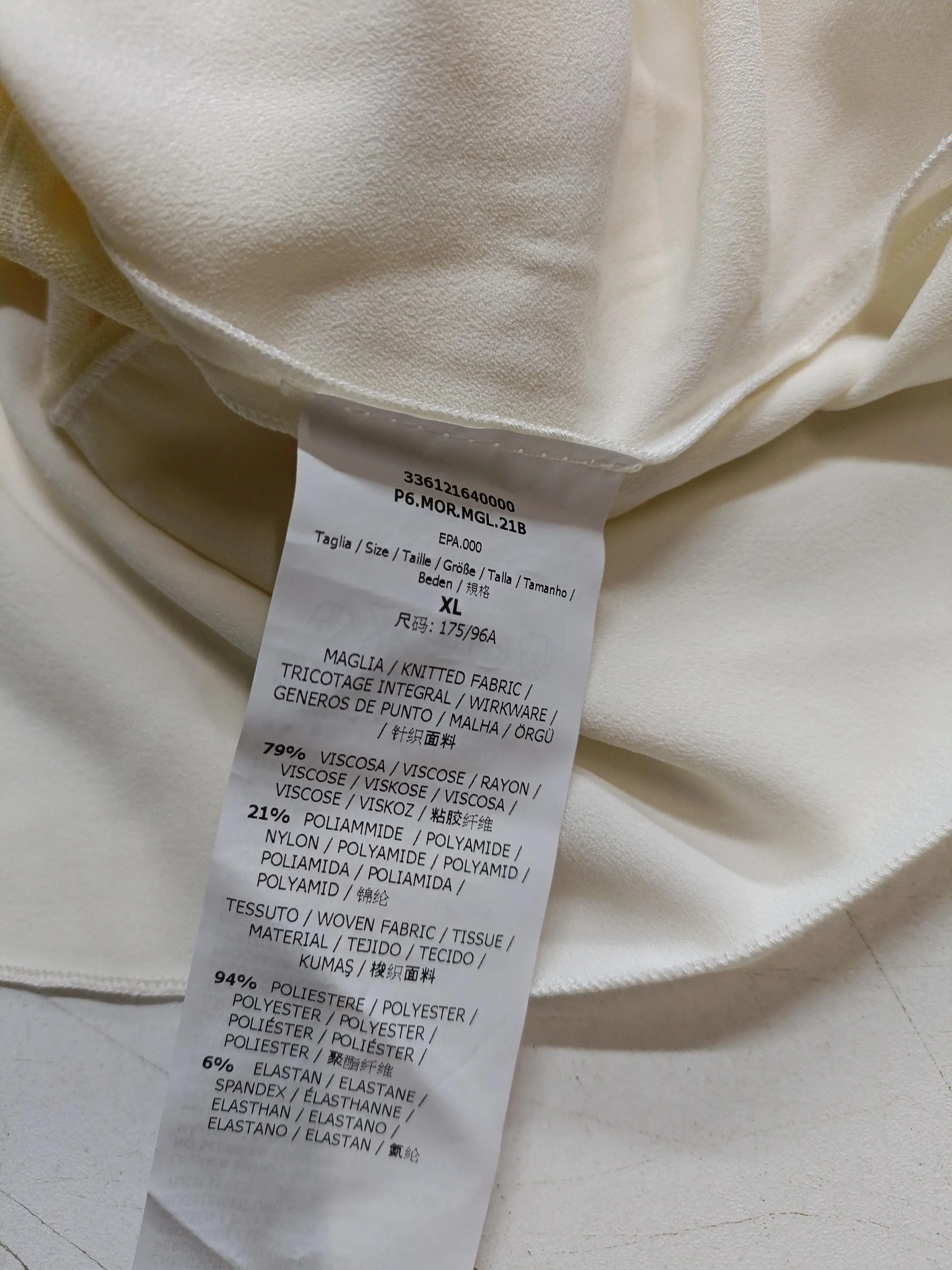 Marella Women's Jumper XL Yellow Viscose with Polyamide, Elastane Pullover - Image 6