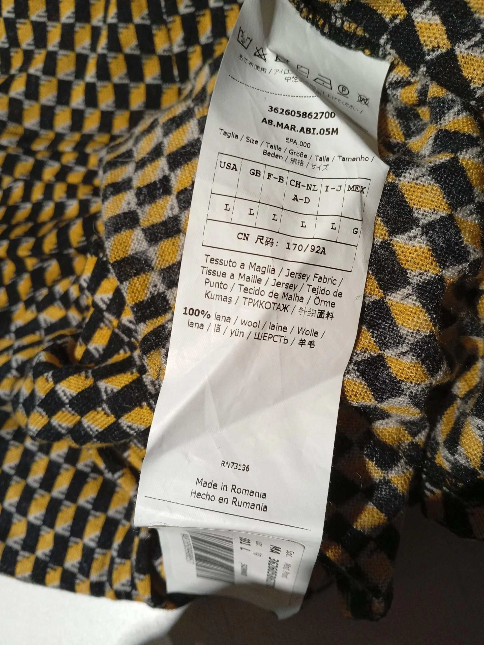 Marella Wrap Midi Dress L in Multi - Image 6