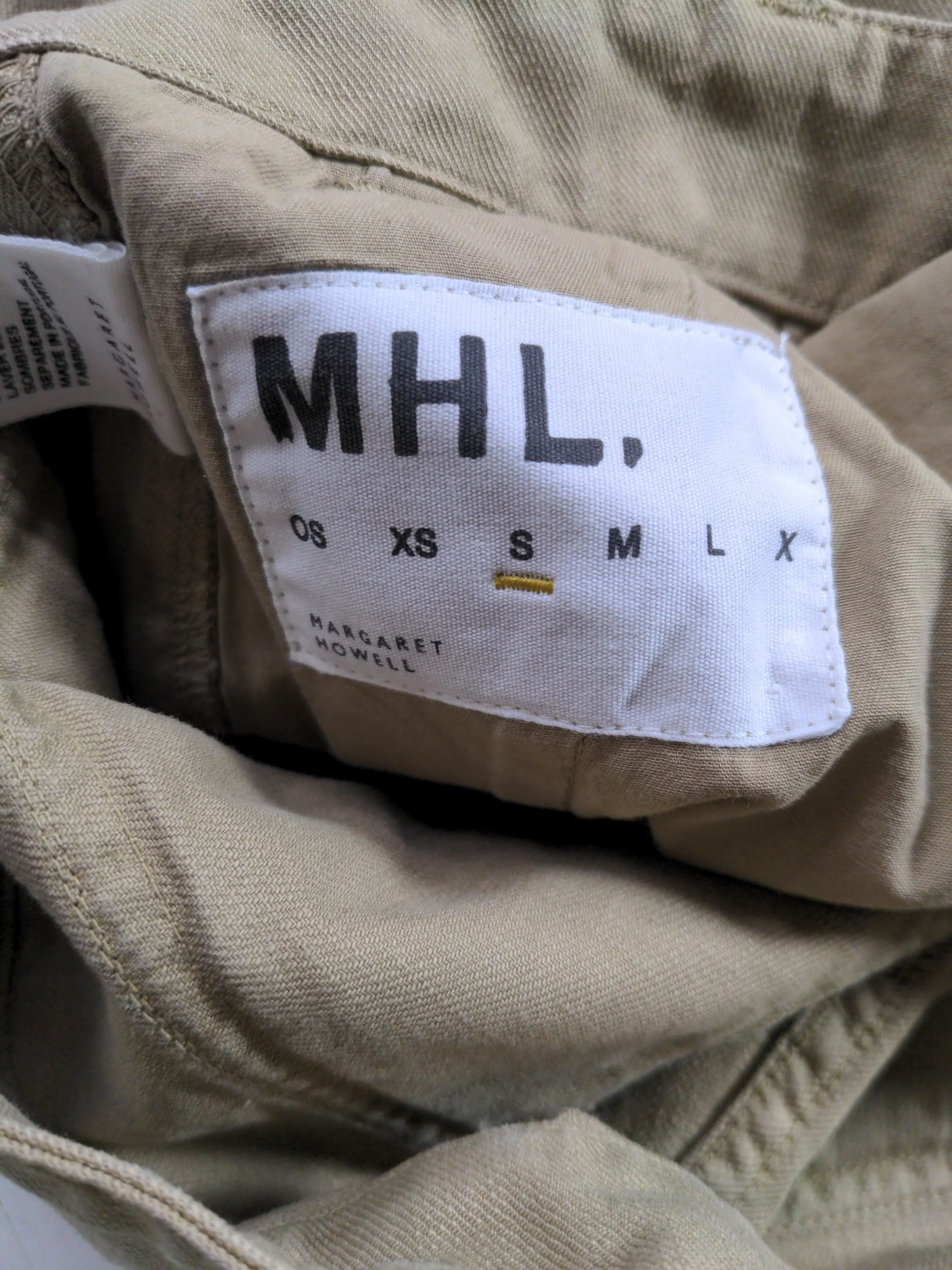 Margaret Howell Men's Trousers S Tan 100% Cotton Wide-Leg Chino - Image 5