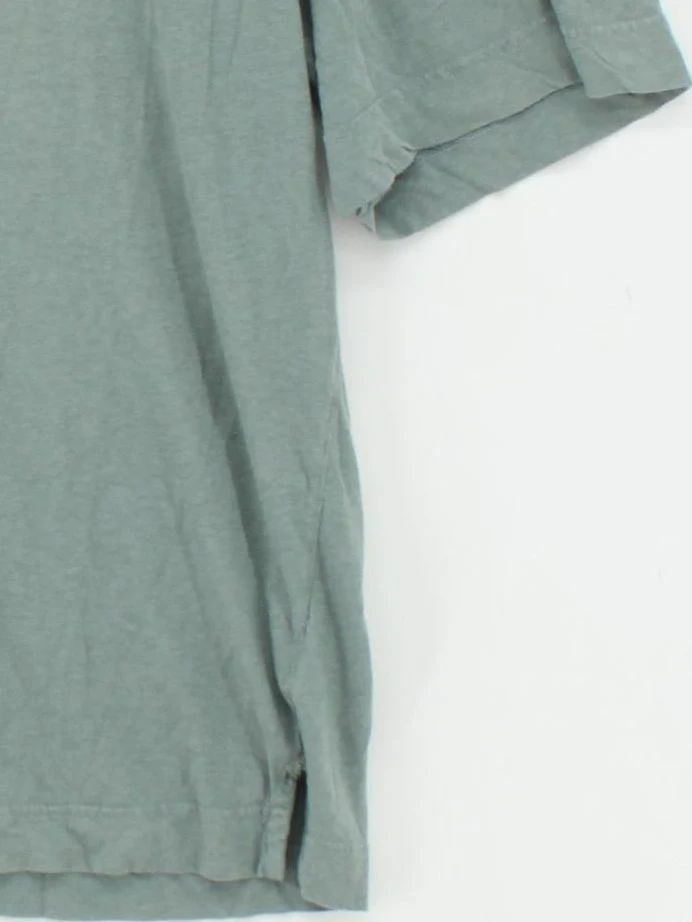 Margaret Howell (MHL.) Men's T-Shirt L Green Cotton with Linen Basic - Image 4