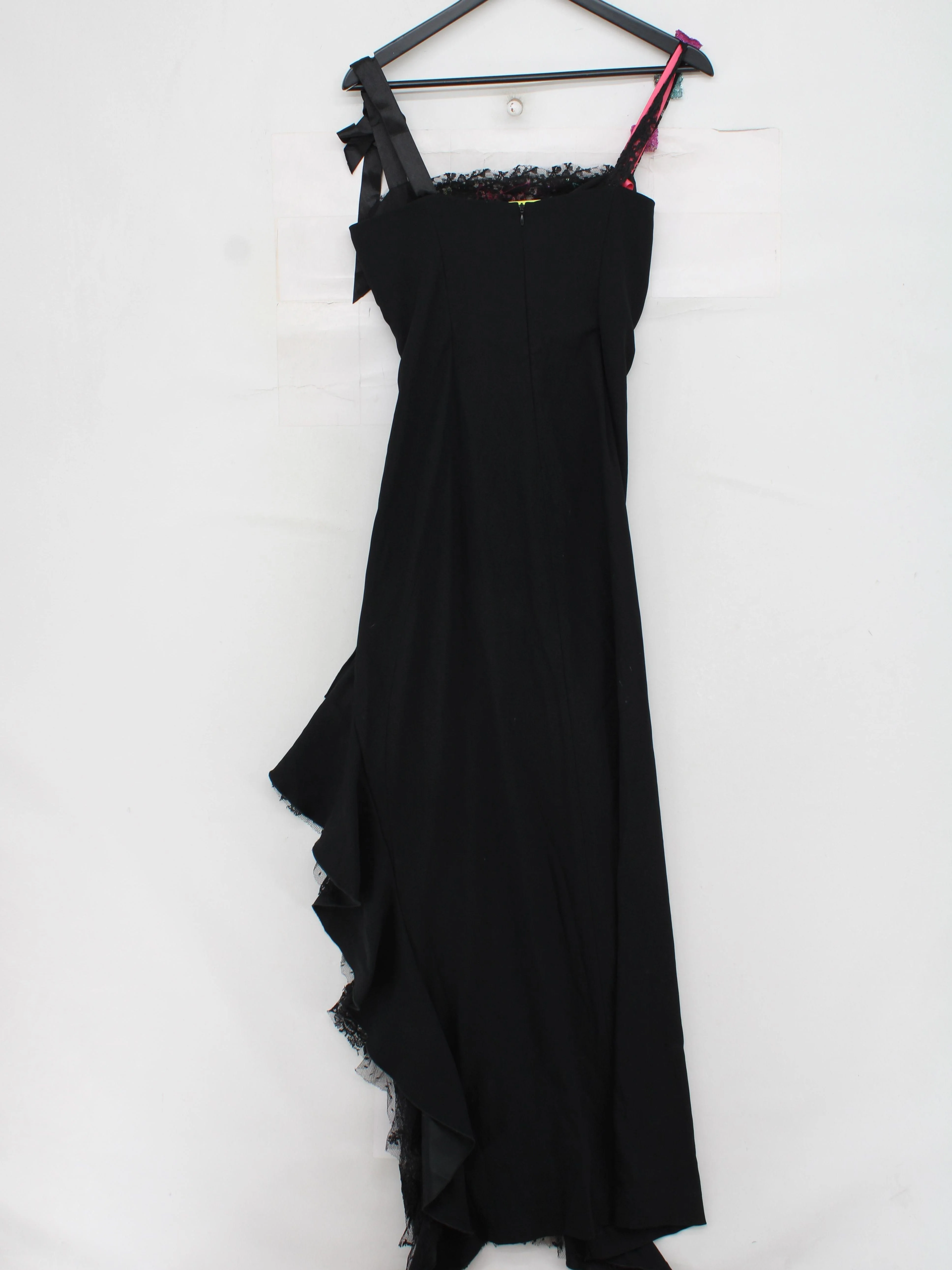 Maria Grazia Severi Maxi Dress UK14 in Black - Image 2