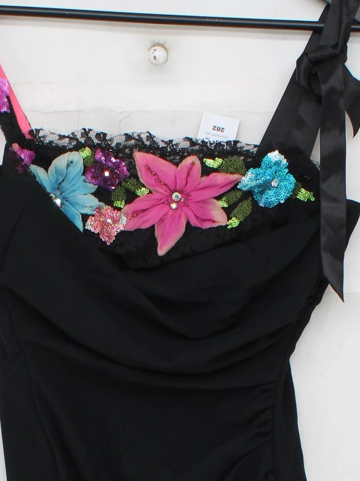 Maria Grazia Severi Maxi Dress UK14 in Black - Image 3