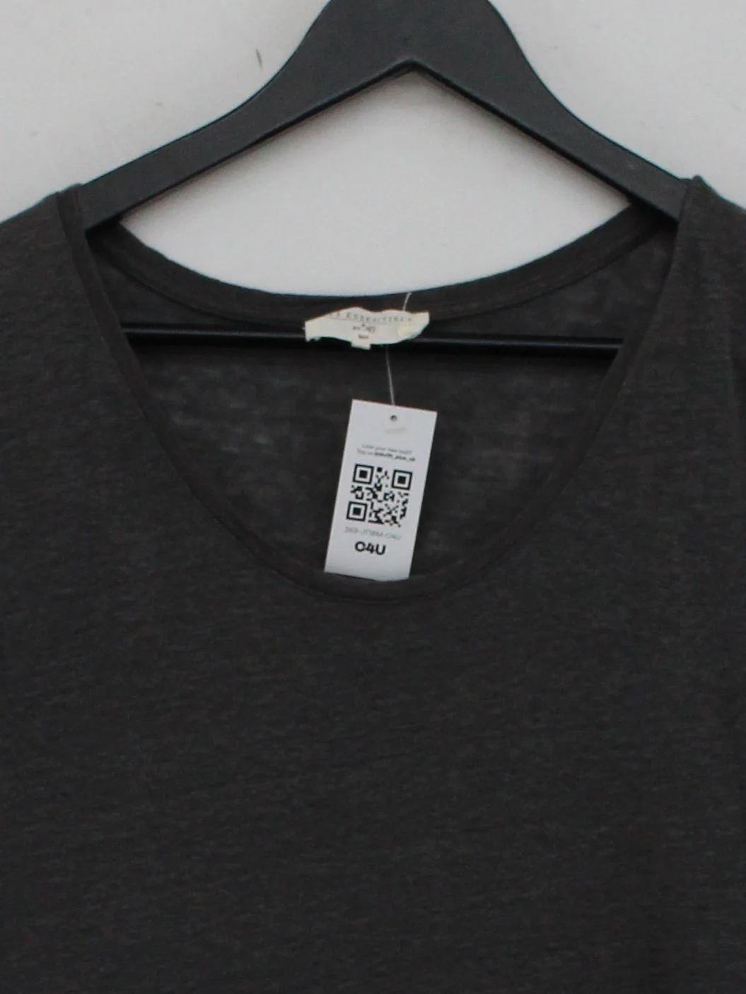 Marie Sixtine T-Shirt Mini Dress S in Grey - Image 3