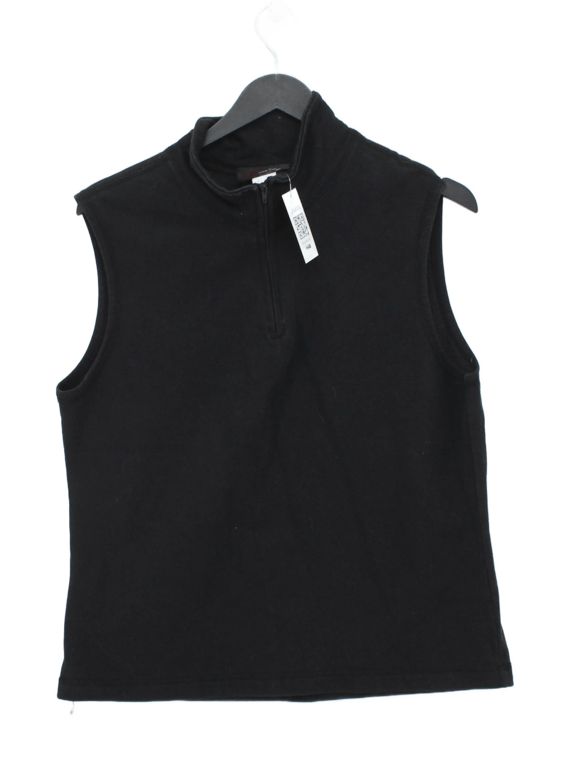 Marika Men's Hoodie S Black Cotton with Polyester Vest