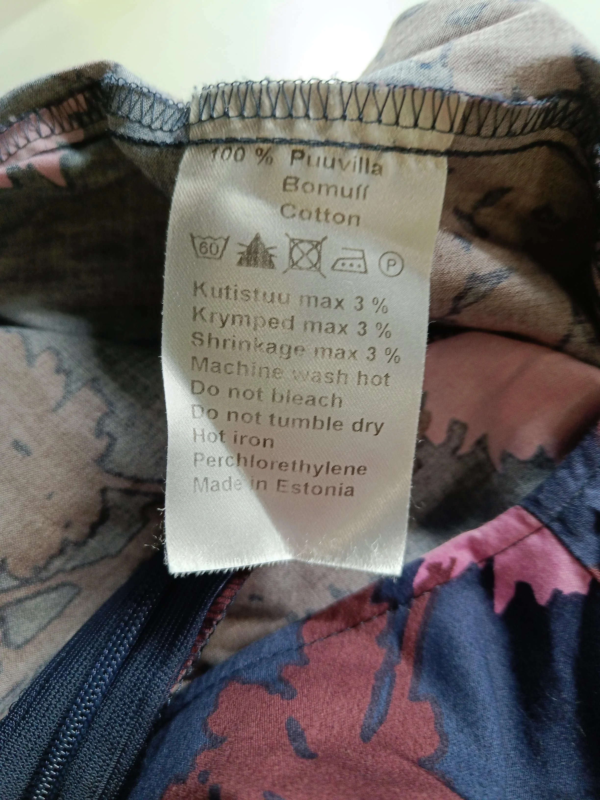 marimekko T-Shirt Mini Dress L in Multi - Image 6