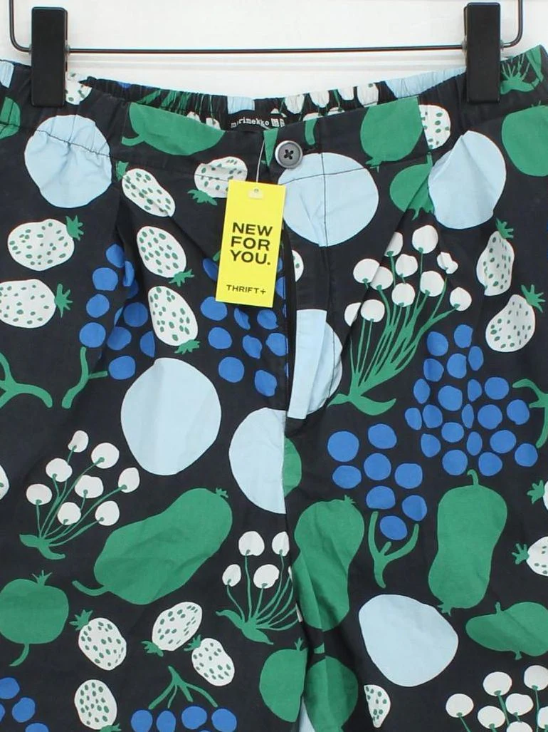 Marimekko Women's Shorts L Multi 100% Cotton Sweat - Image 3