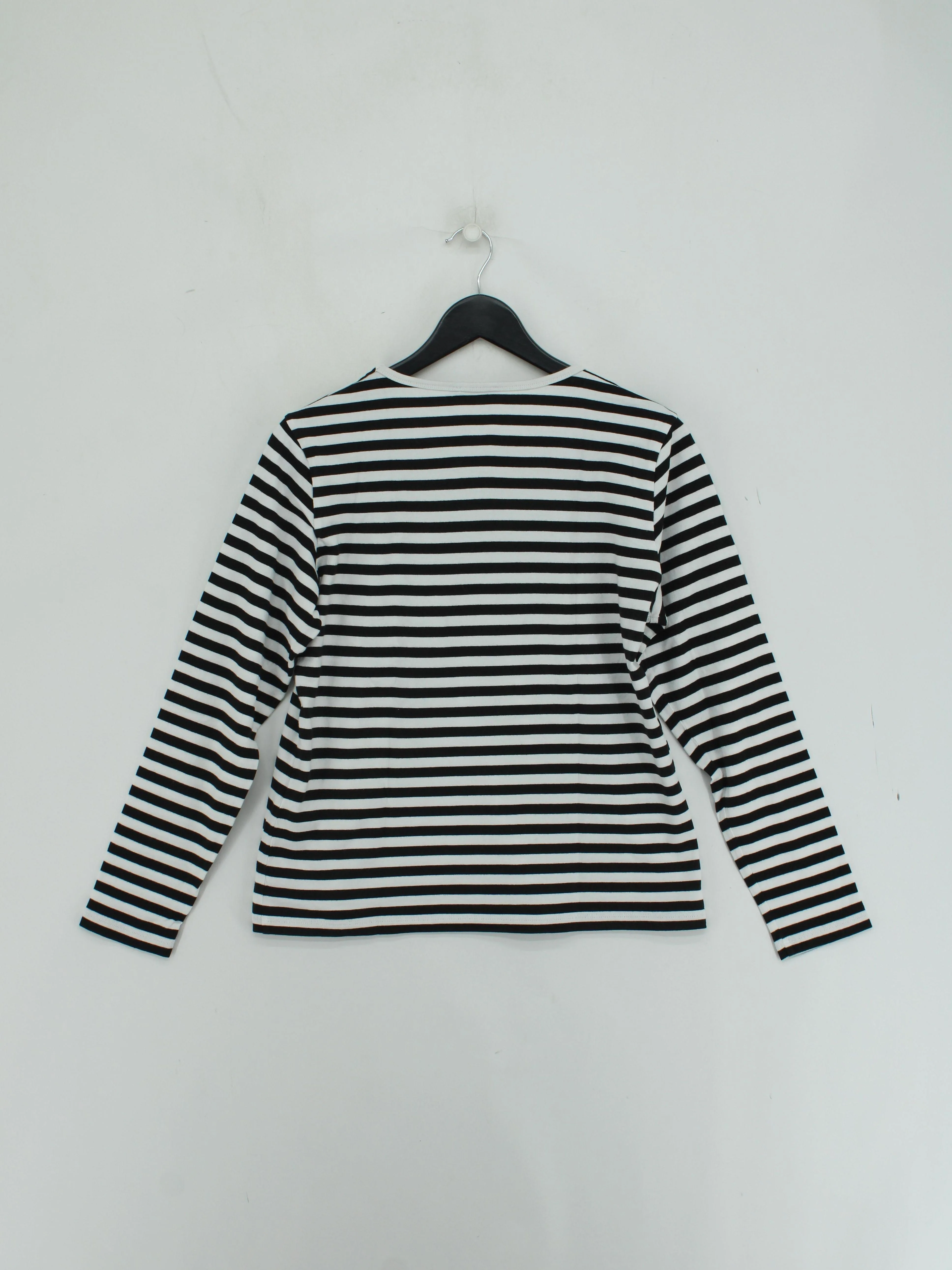 Marimekko Women's T-Shirt M Black 100% Cotton Basic - Image 2