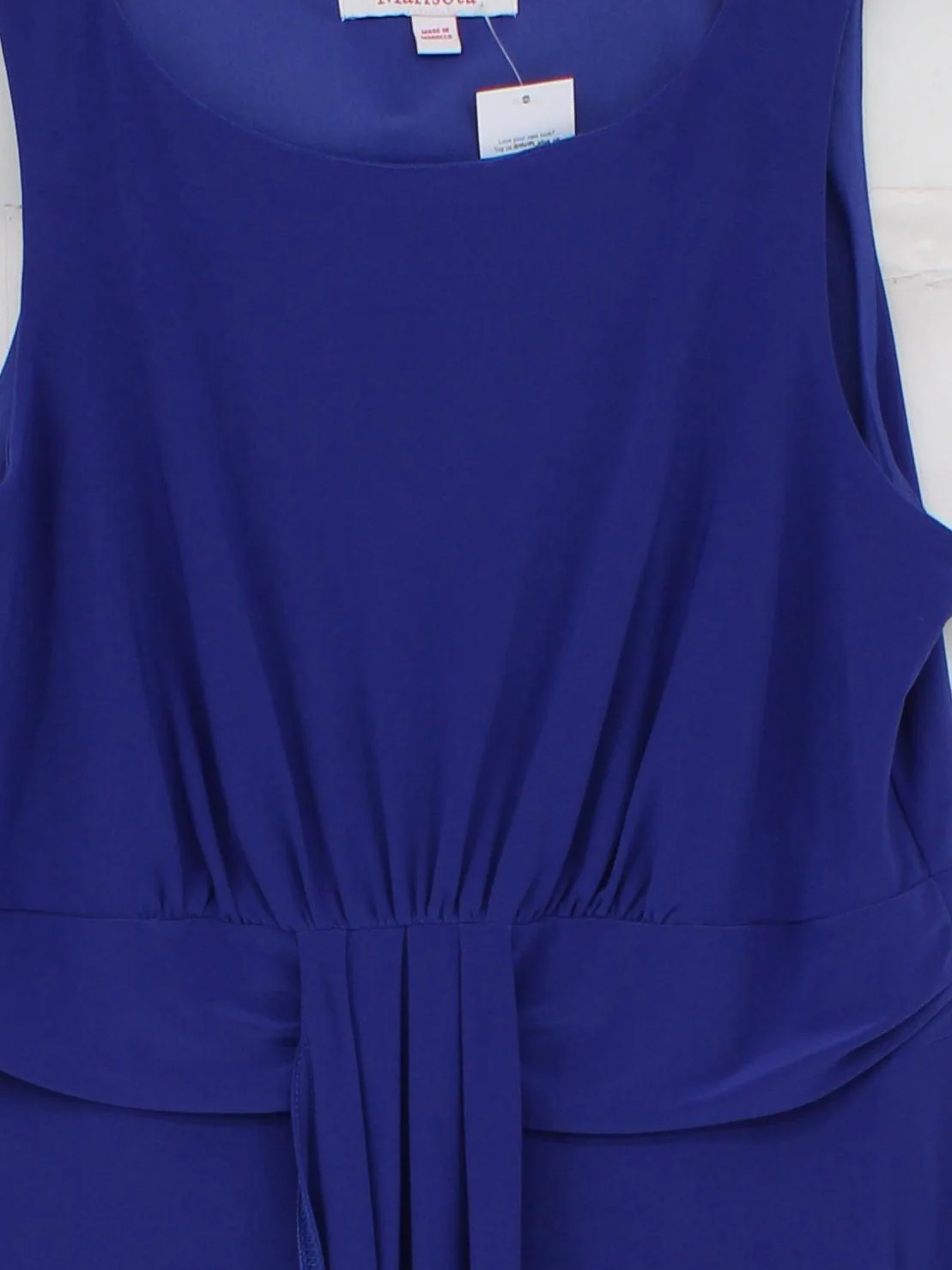Marisota A-Line Midi Dress M in Blue - Image 3