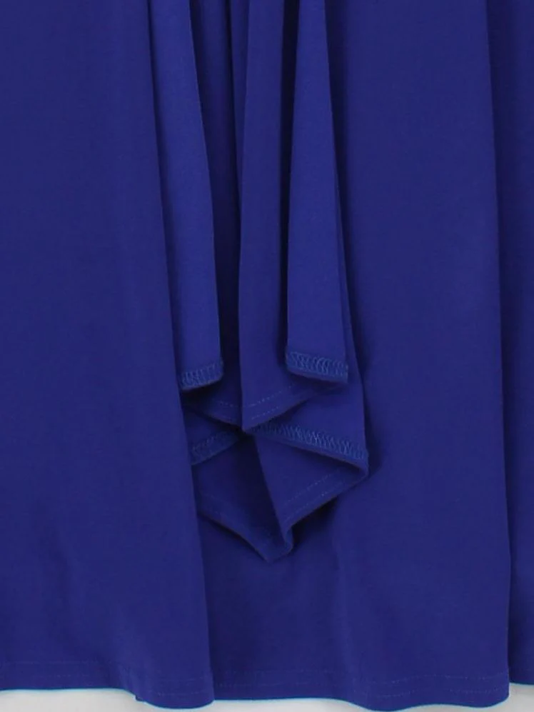 Marisota A-Line Midi Dress M in Blue - Image 4