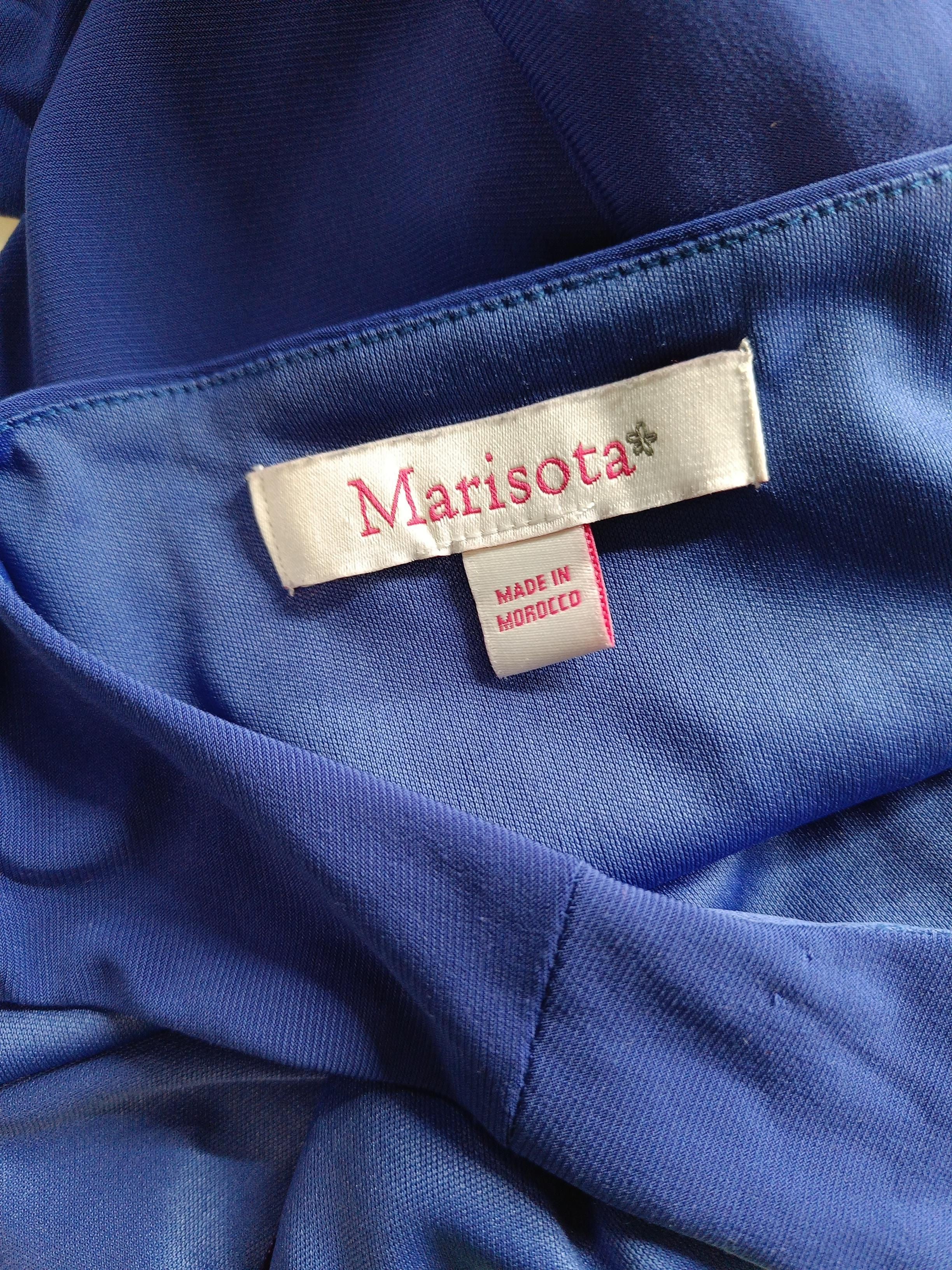 Marisota A-Line Midi Dress M in Blue - Image 5