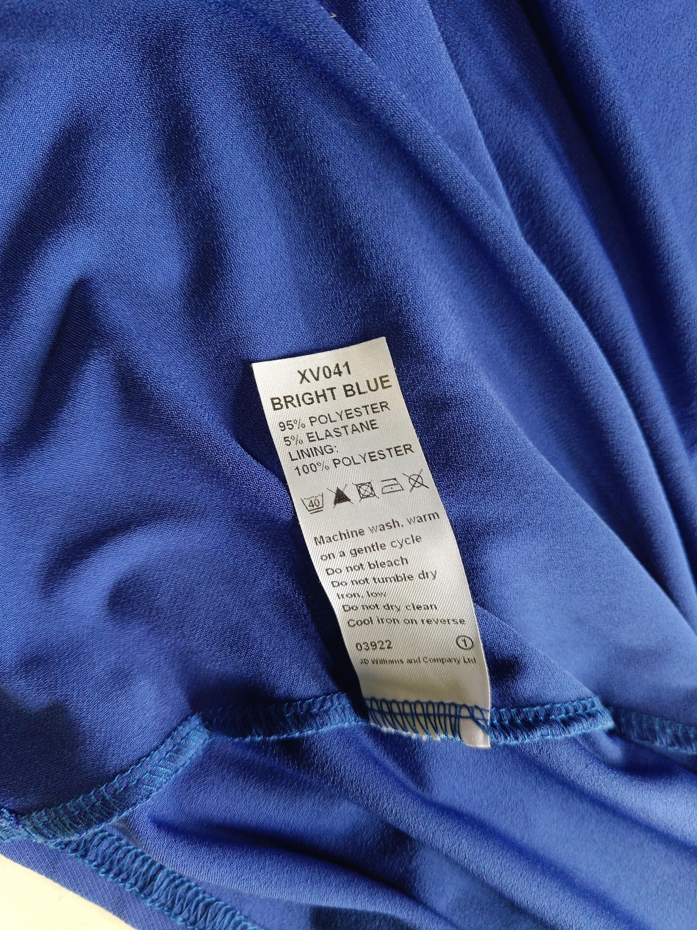 Marisota A-Line Midi Dress M in Blue - Image 6