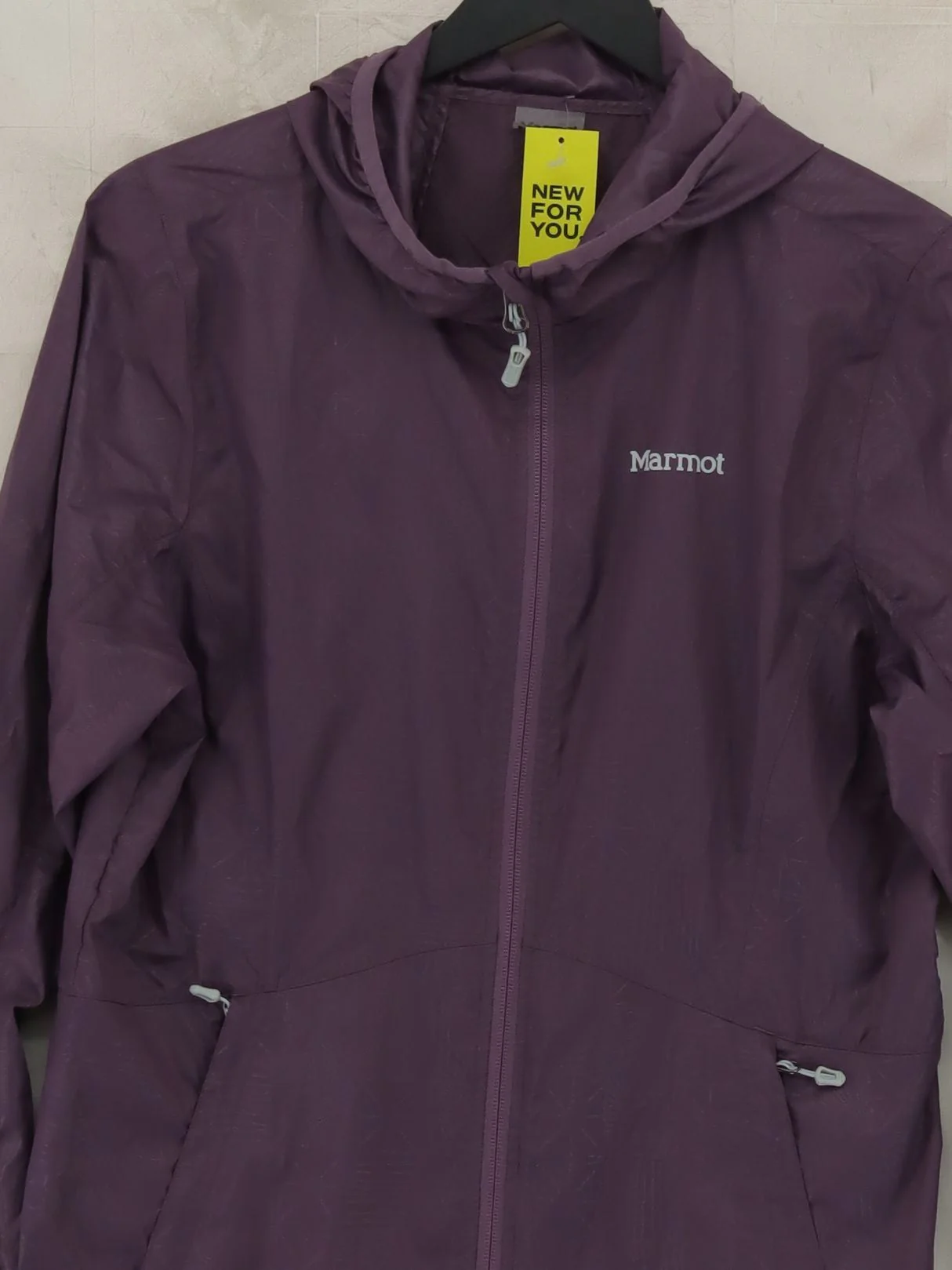 Marmot Windbreaker jacket purple - Image 3