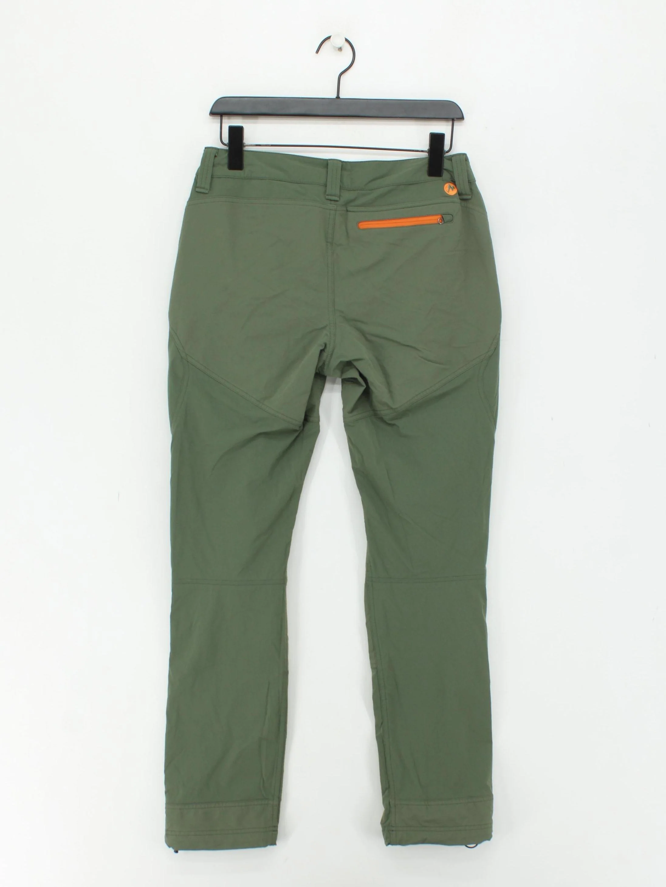 Marmot Women's Sports Bottoms UK 10 Green Nylon with Elastane Sweatpants - Image 2